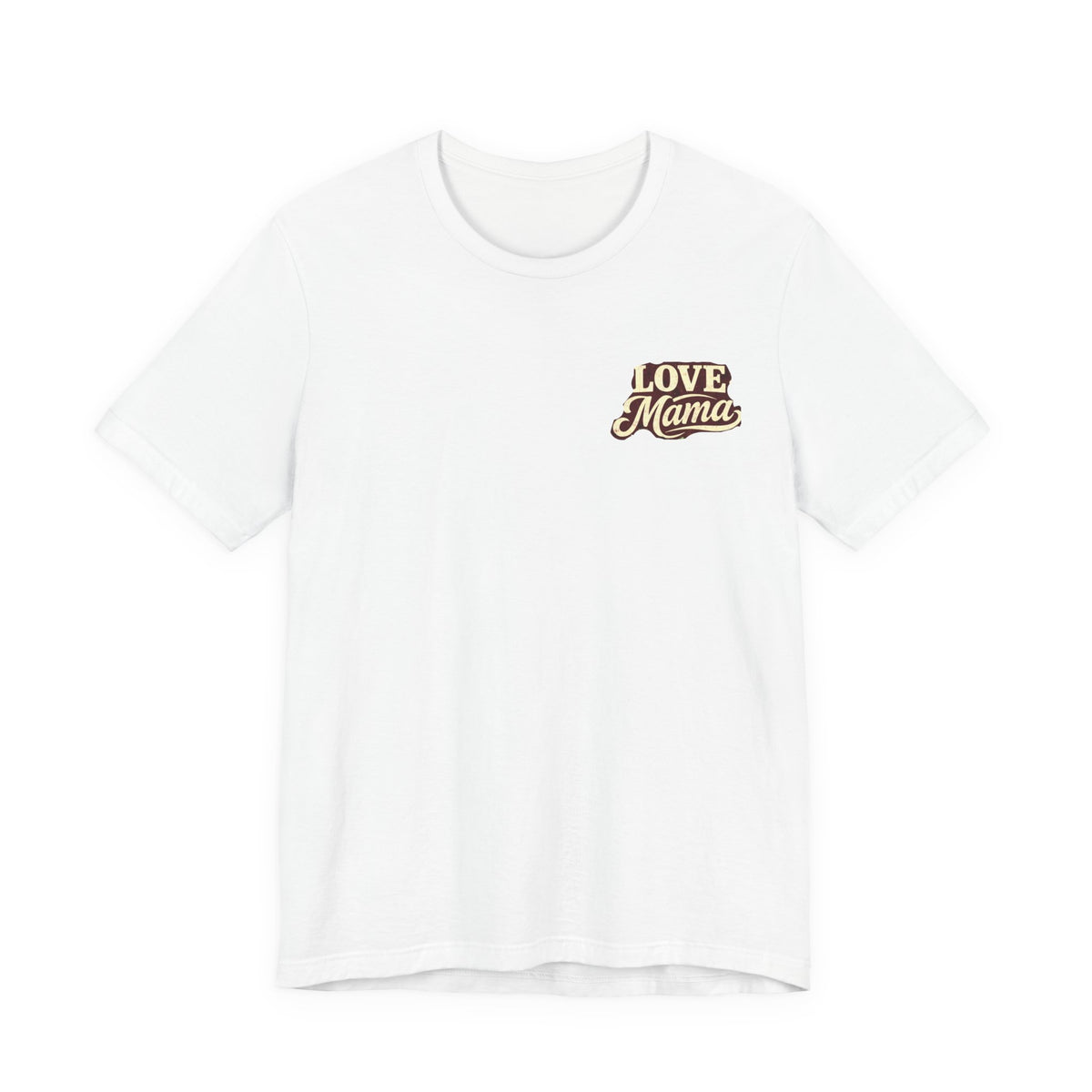 Cool Mom Club T-Shirt — 'Love Mama' Vintage Retro Mom Tee for Mother's Day