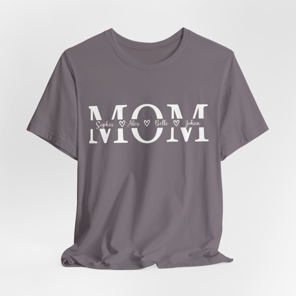 Soft Cotton Mom Heart Tee