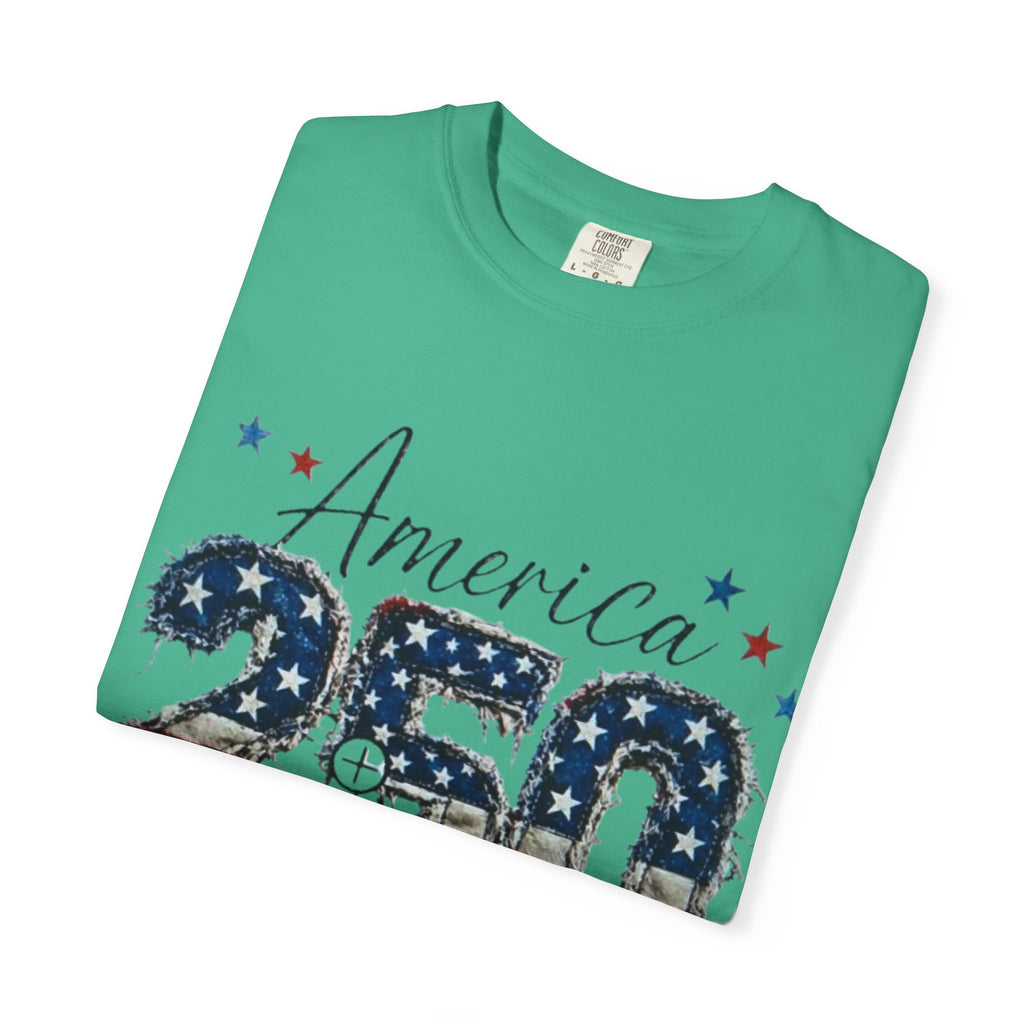 America 250 T-Shirt — 1776–2026 Stars & Stripes Patriotic Tee