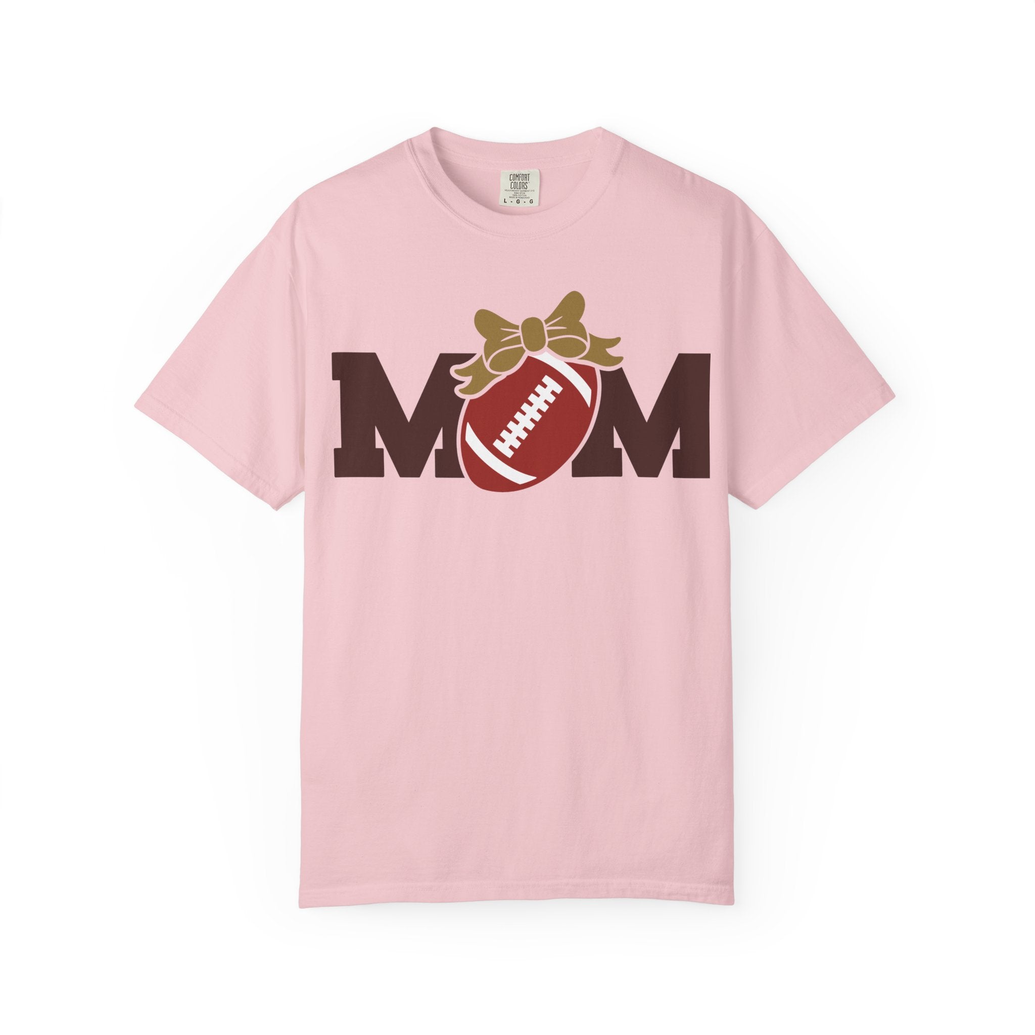 Garment-Dyed Football Mom Tee