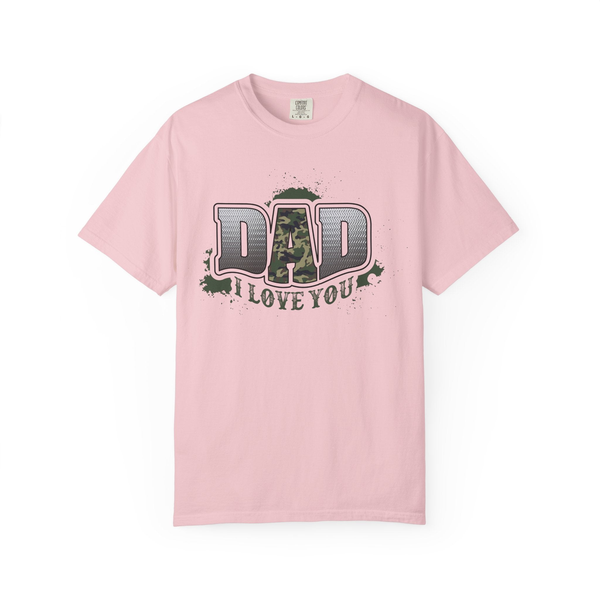 Dad I Love You Camo T-Shirt
