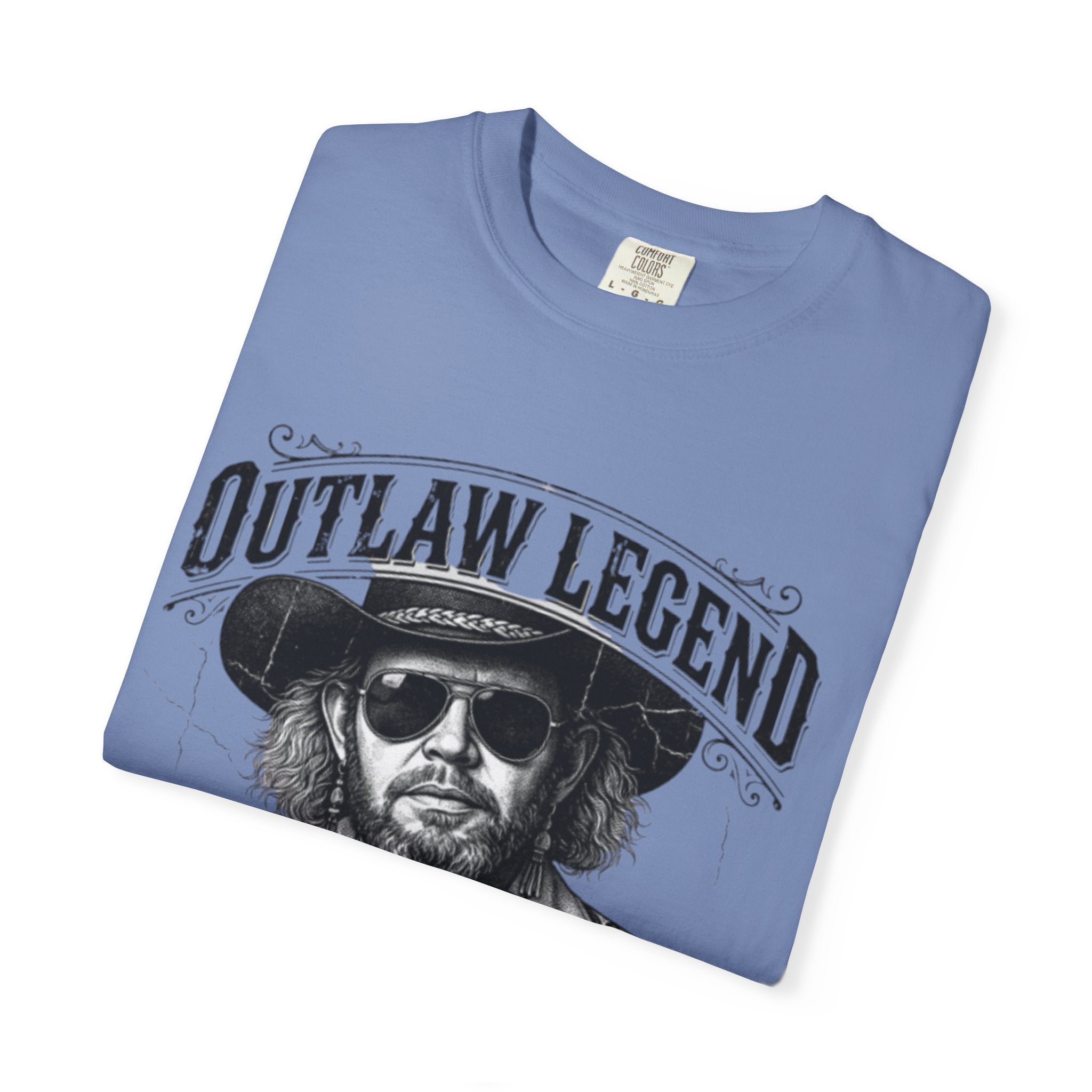 Outlaw Legend Tribute T-Shirt — David Allan Coe Memorial Graphic Tee