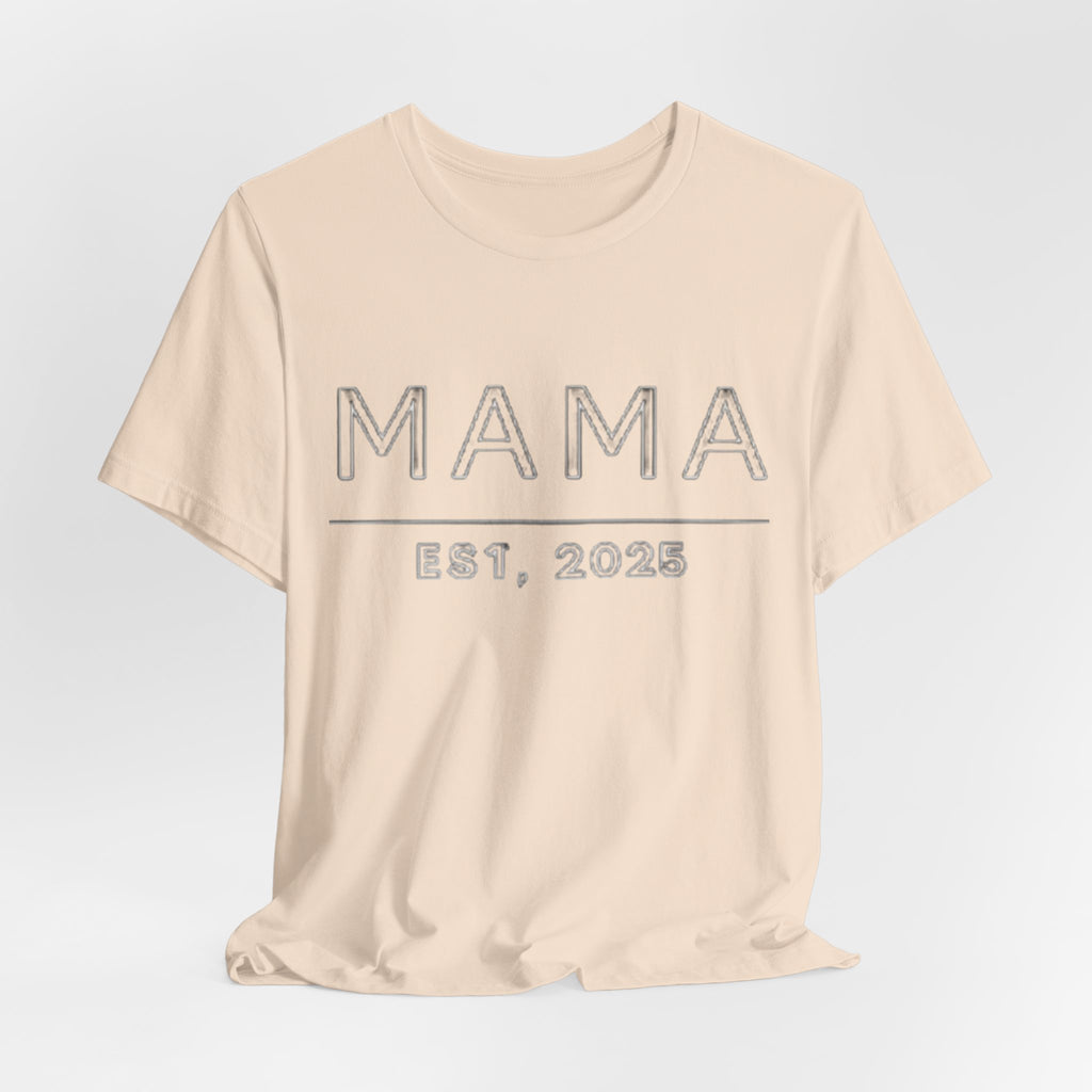 New Mom Cotton Graphic Tee