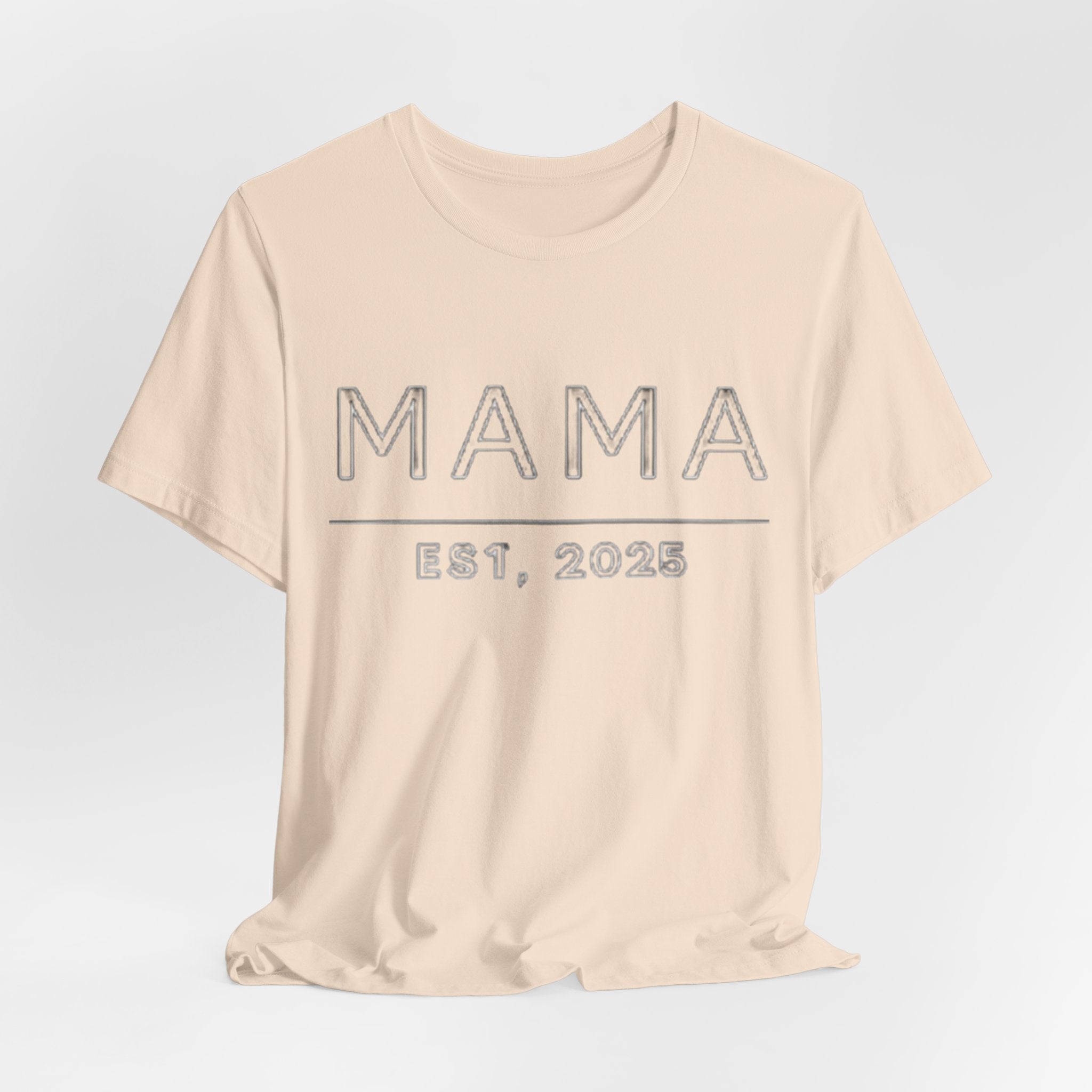 New Mom Cotton Graphic Tee