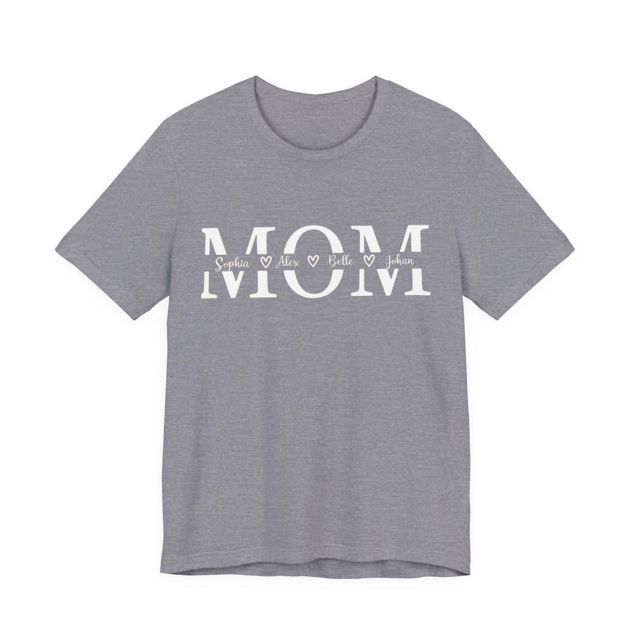 Soft Cotton Mom Heart Tee