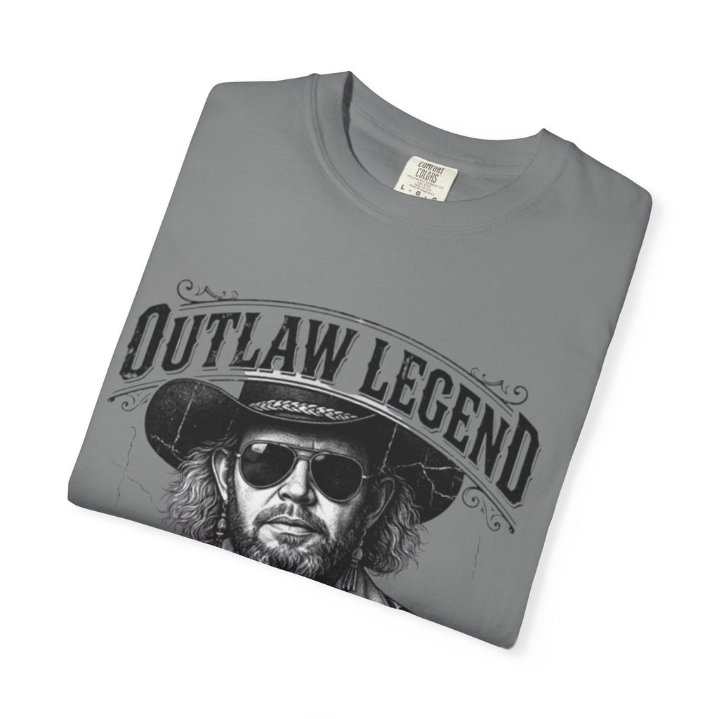 Outlaw Legend Tribute T-Shirt — David Allan Coe Memorial Graphic Tee