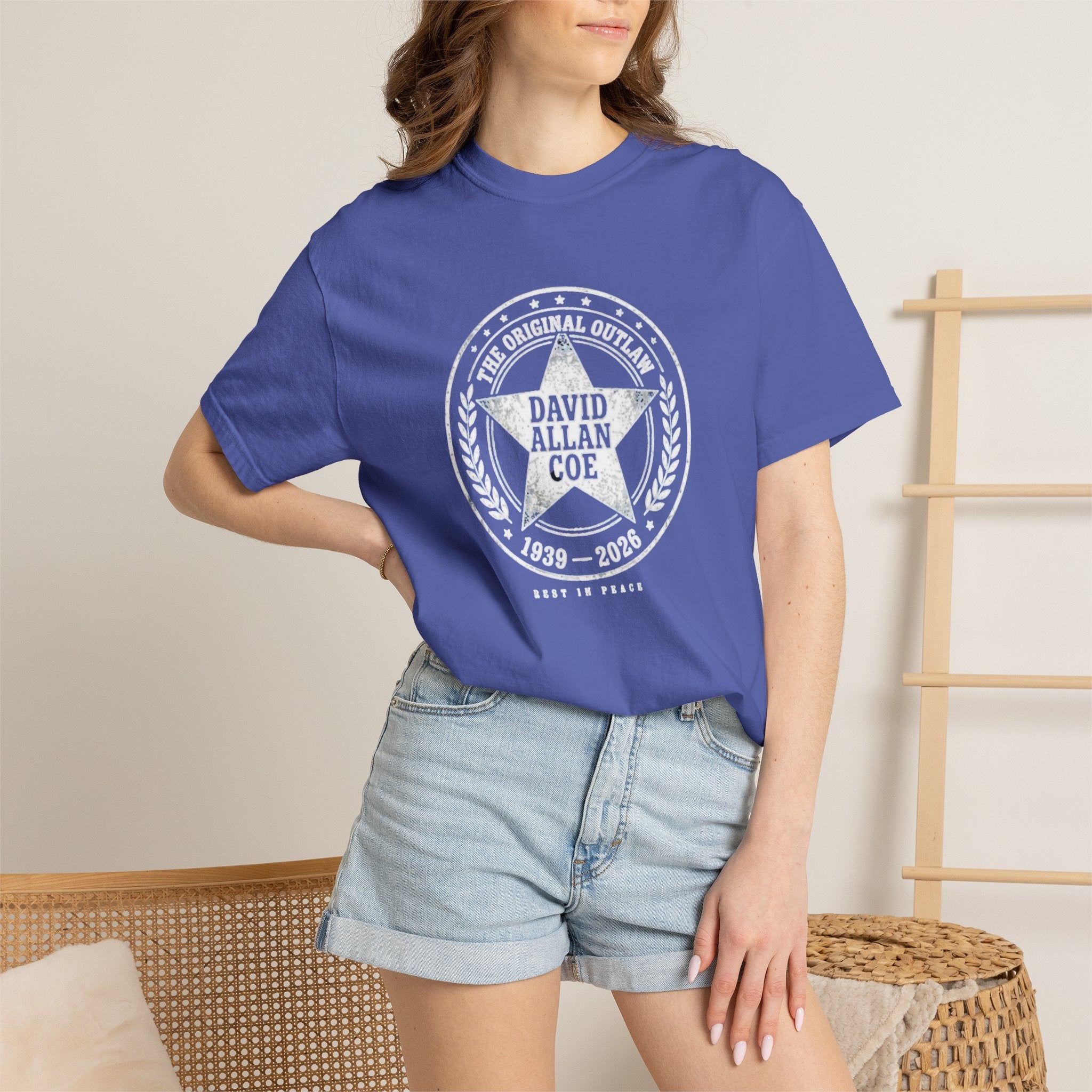 Distressed Star Seal T-Shirt — Vintage Americana Graphic Tee