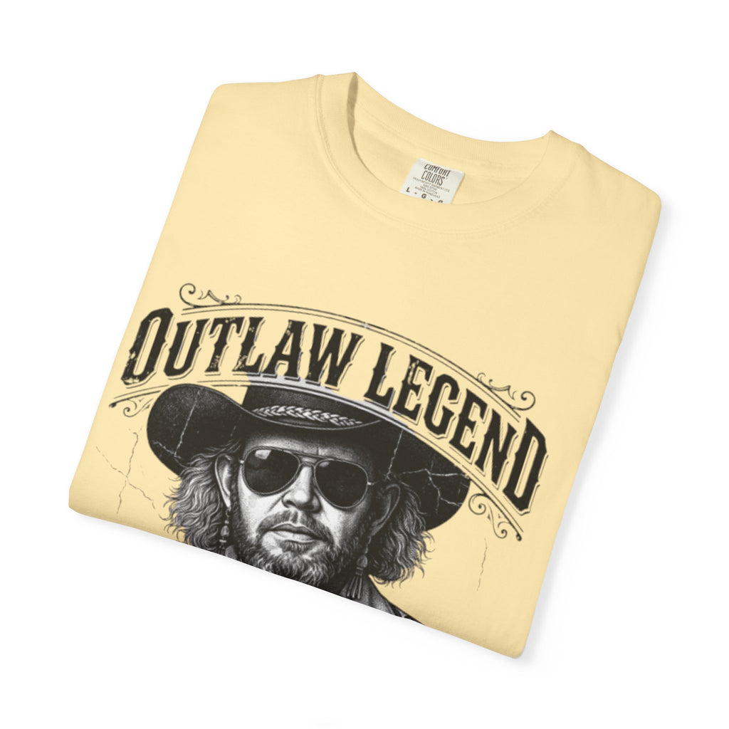 Outlaw Legend Tribute T-Shirt — David Allan Coe Memorial Graphic Tee
