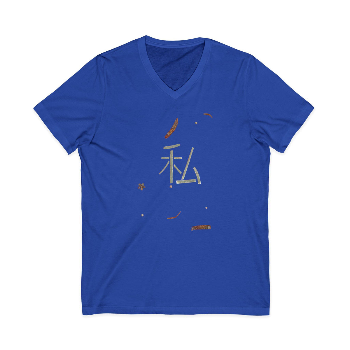Unisex Jersey Short Sleeve V-Neck Tee