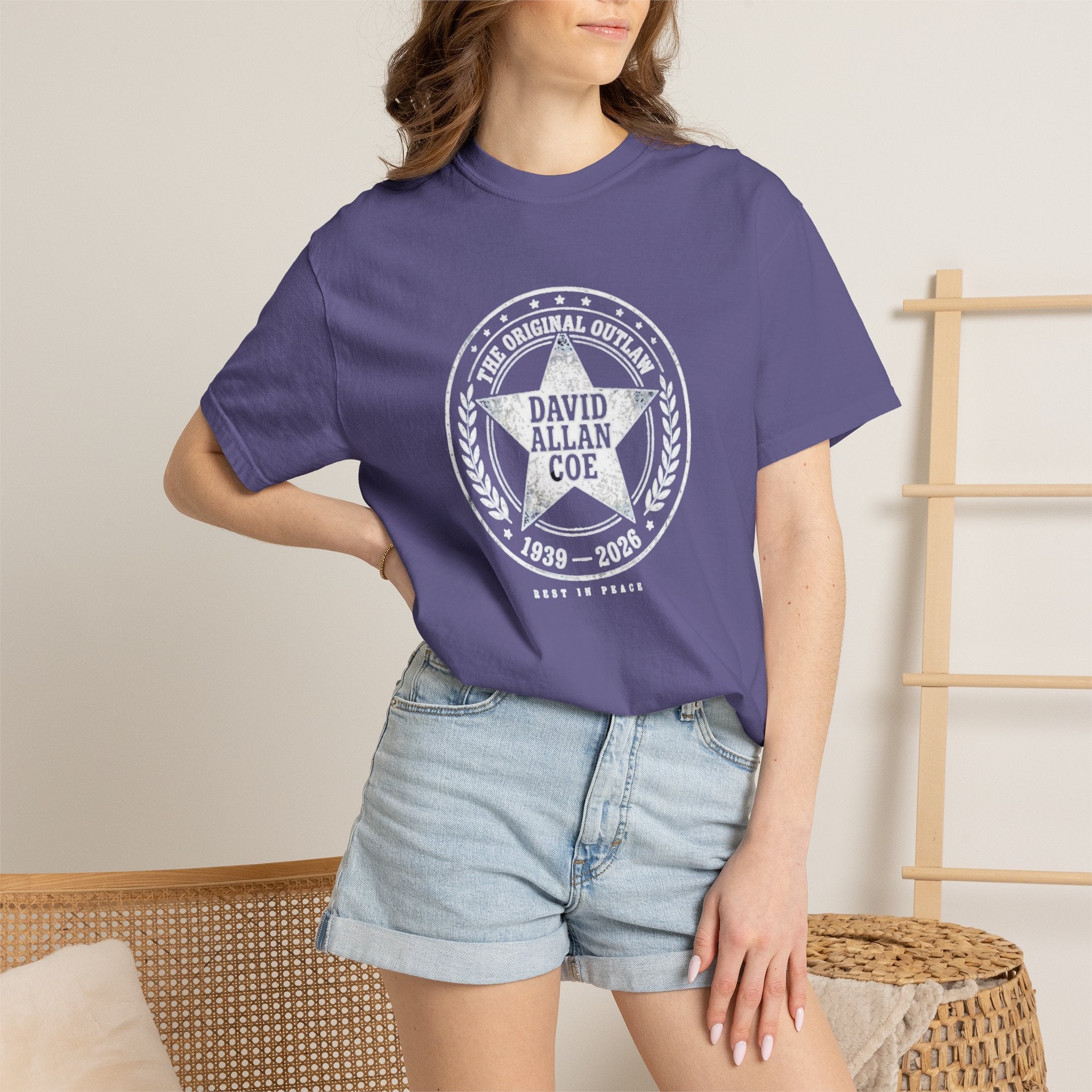 Distressed Star Seal T-Shirt — Vintage Americana Graphic Tee