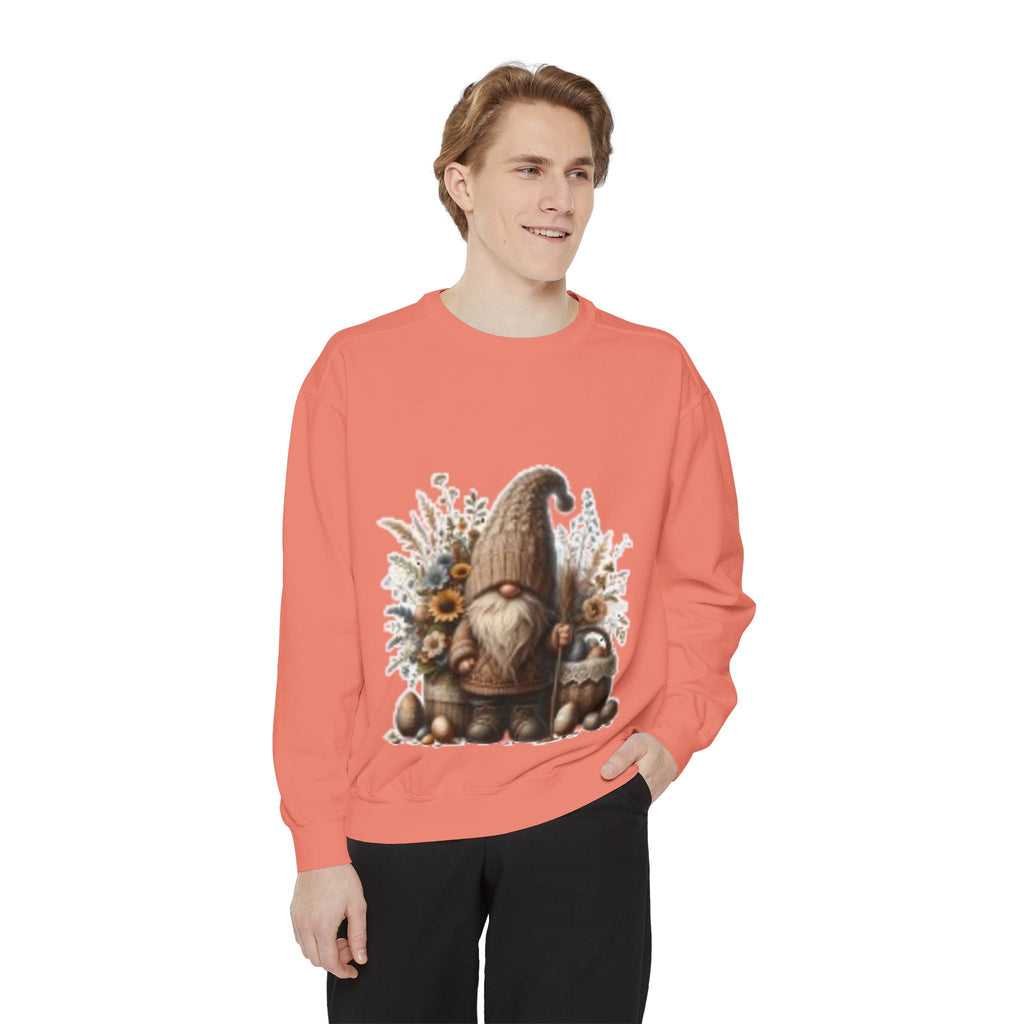 Garment-Dyed Cotton Sweatshirt