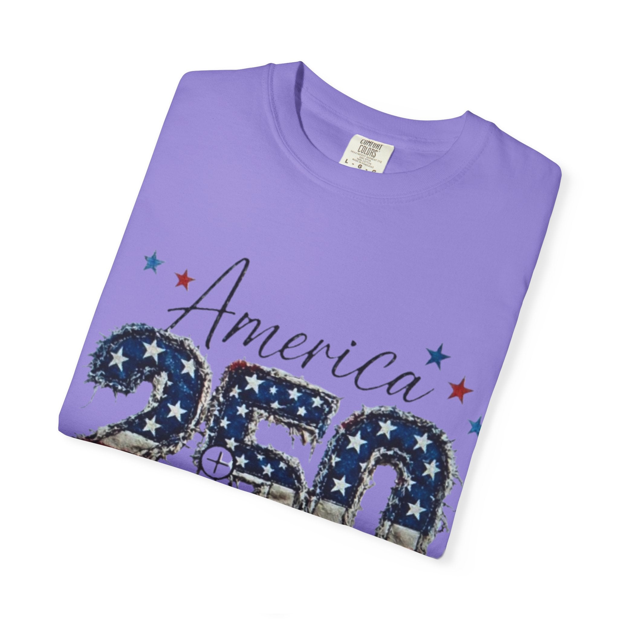 America 250 T-Shirt — 1776–2026 Stars & Stripes Patriotic Tee