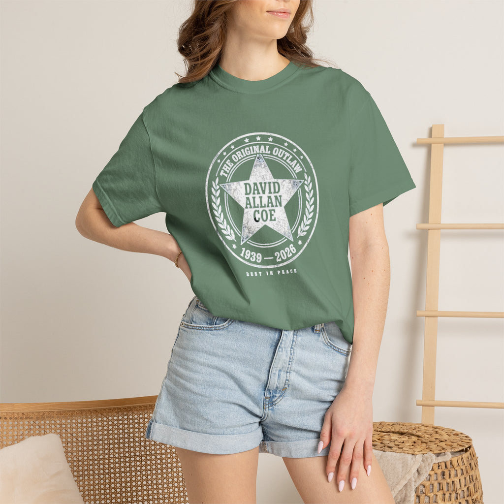 Distressed Star Seal T-Shirt — Vintage Americana Graphic Tee