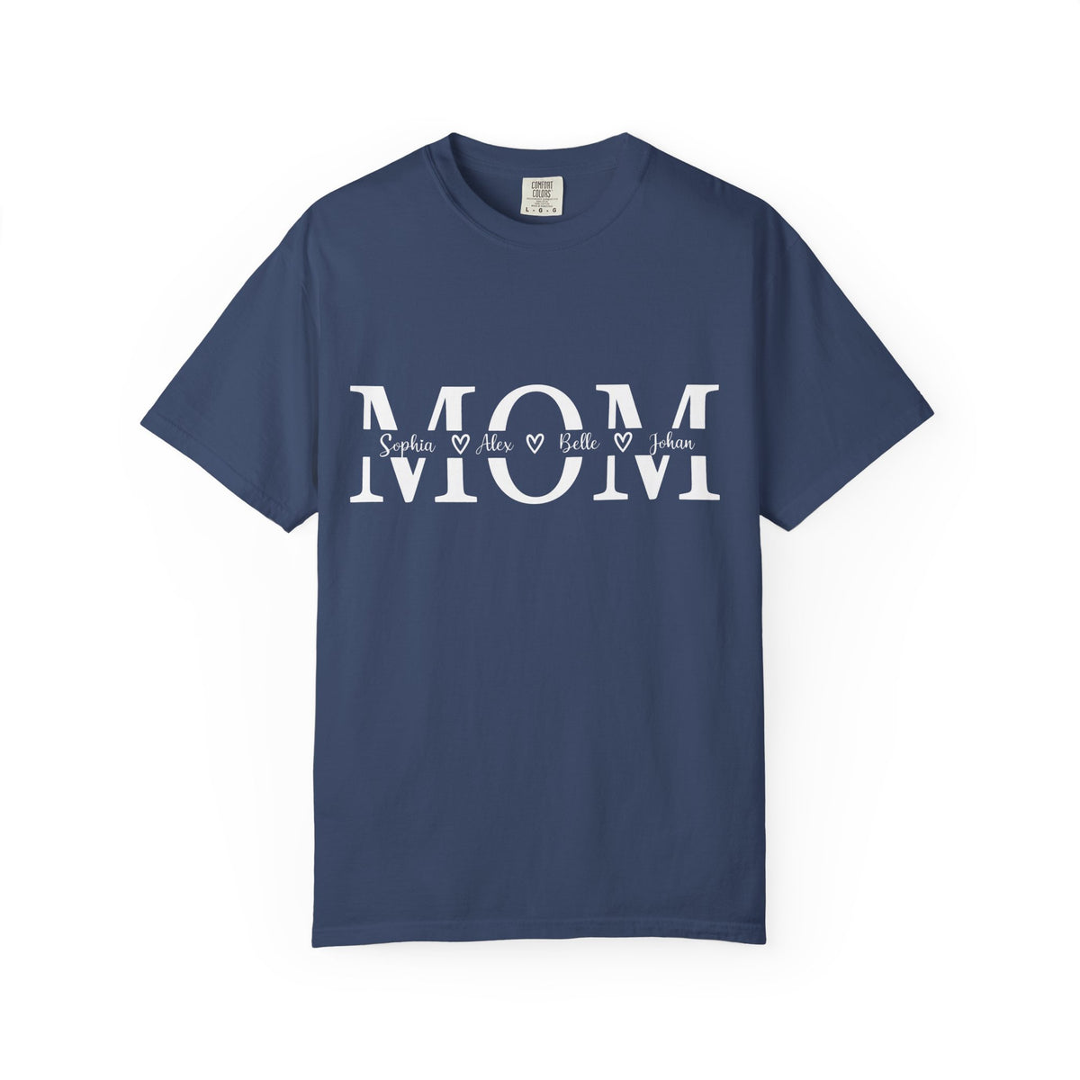 Classic White Garment-Dyed T-Shirt