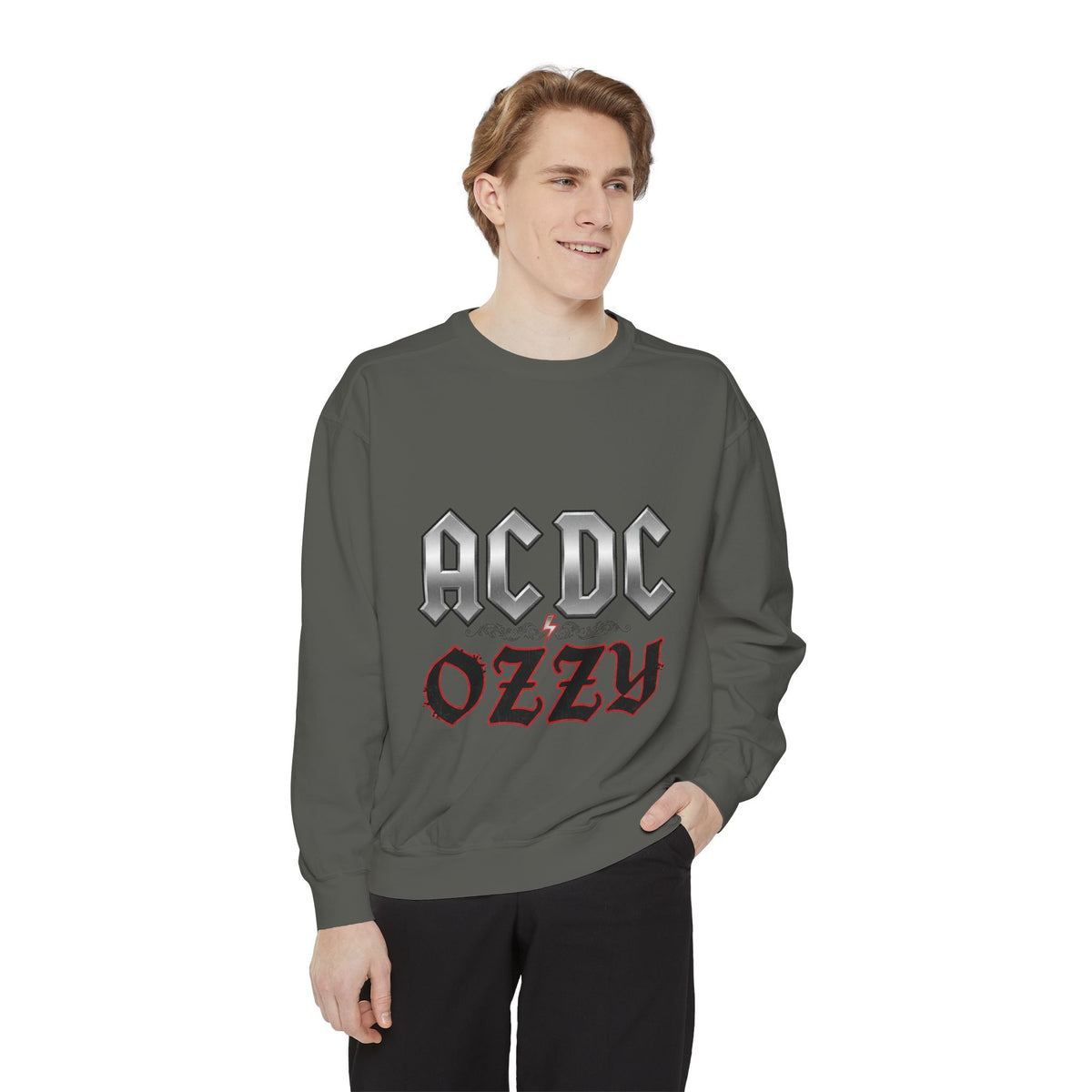 AC/DC x Ozzy Rock Crewneck Sweatshirt