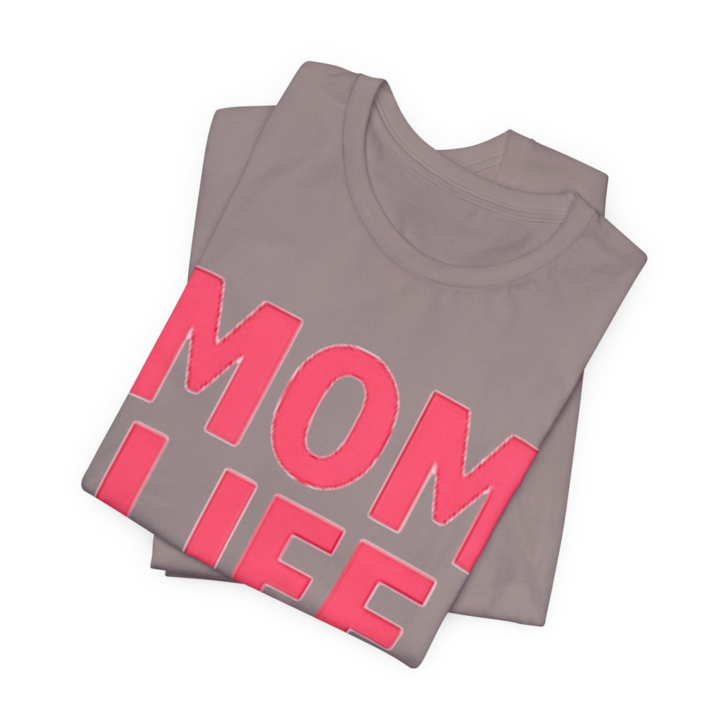 Soft Cotton Mom Life Tee