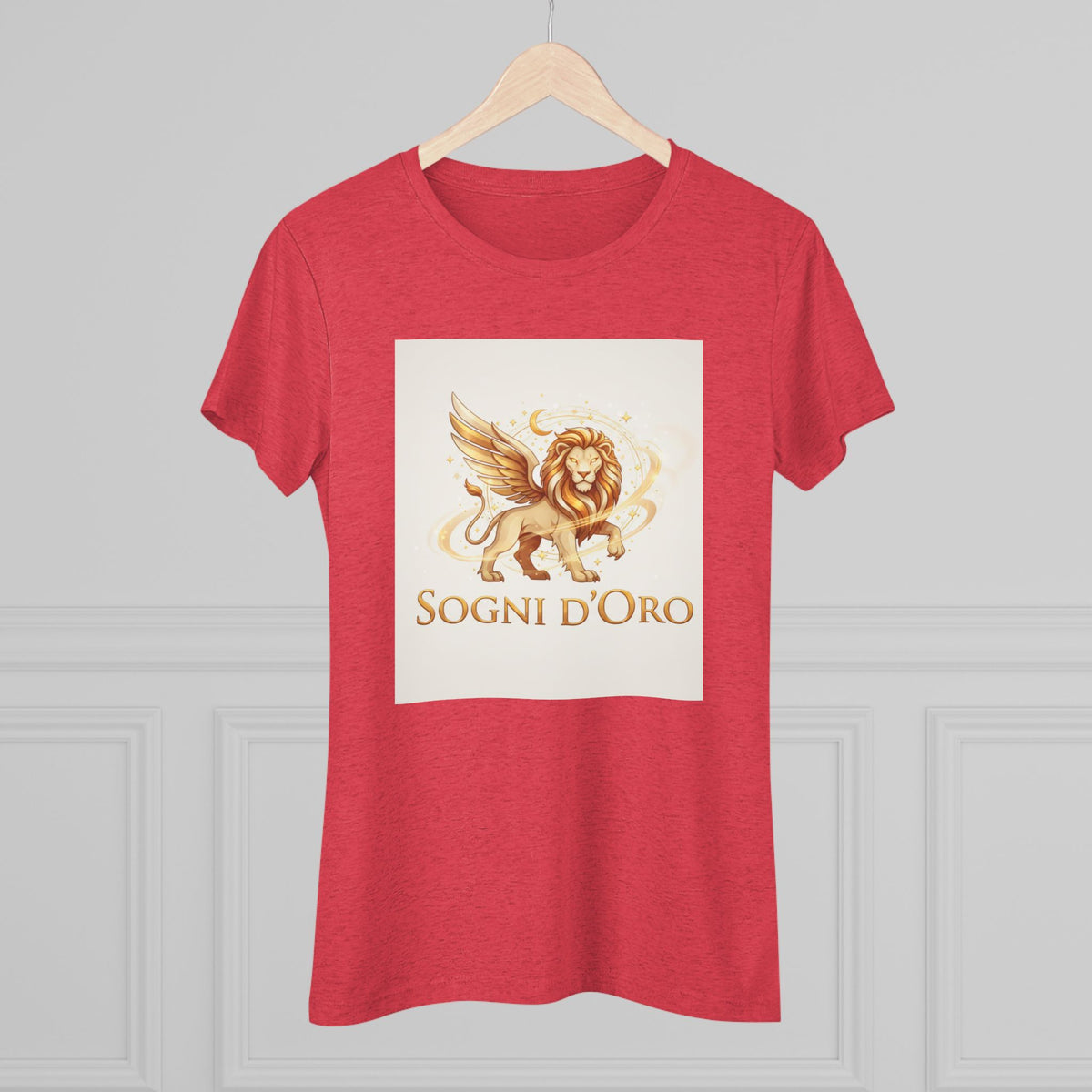 Sogni d'Oro Golden Winged Lion Women's Tee