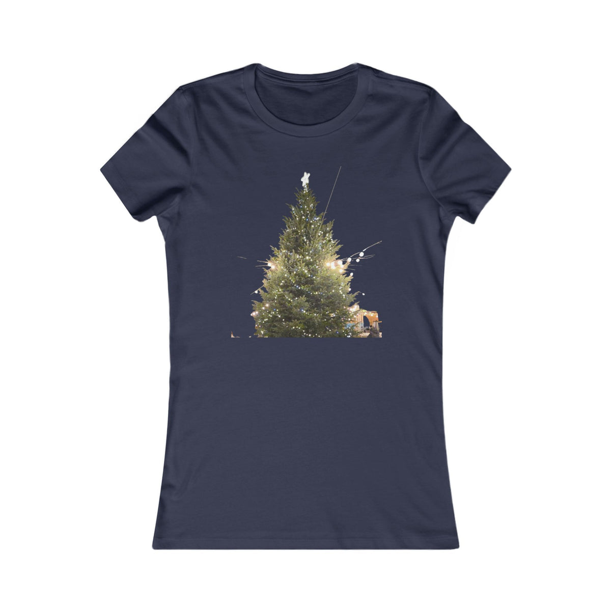 Christmas Tree Lights Women's Tee