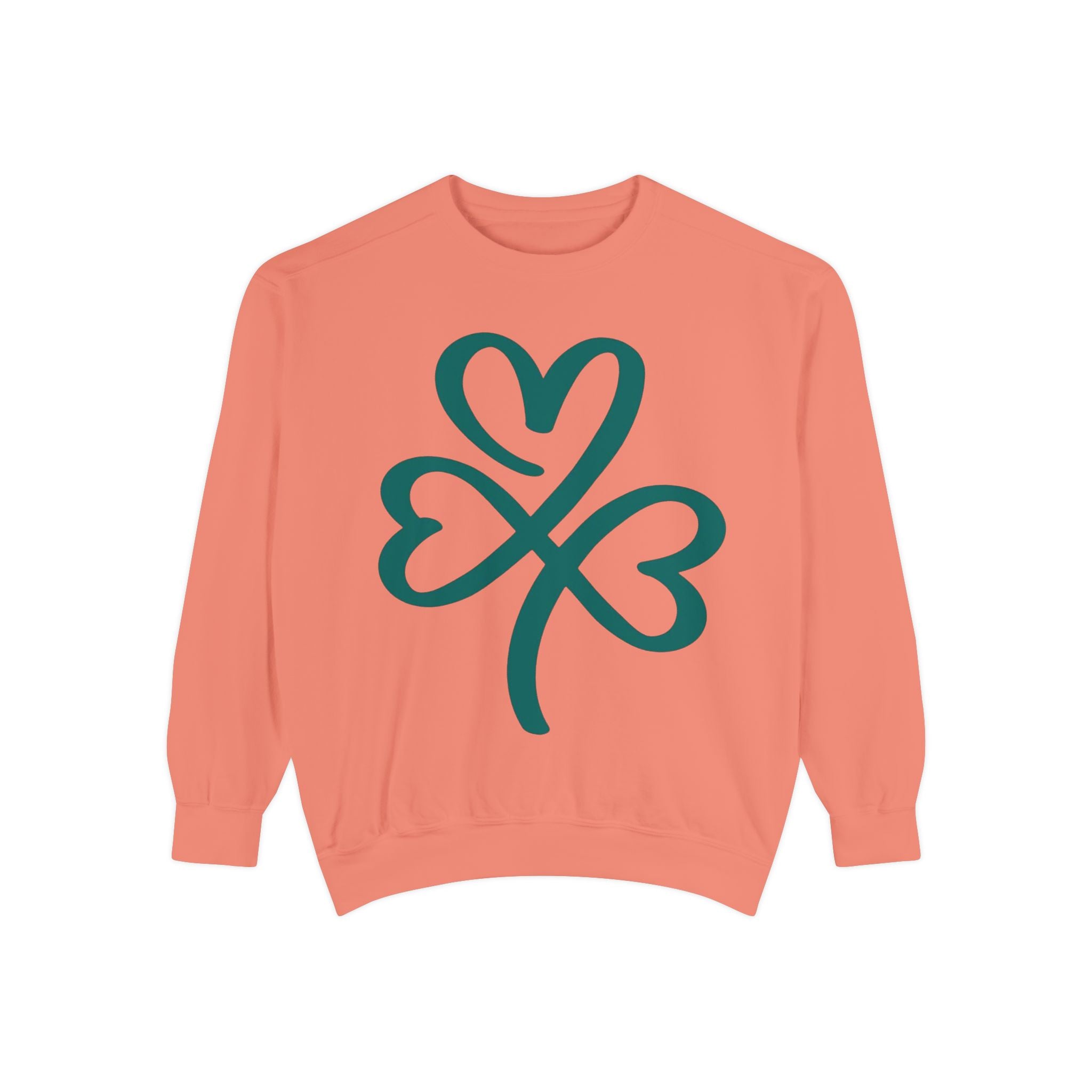 Heart Clover Cotton Sweatshirt