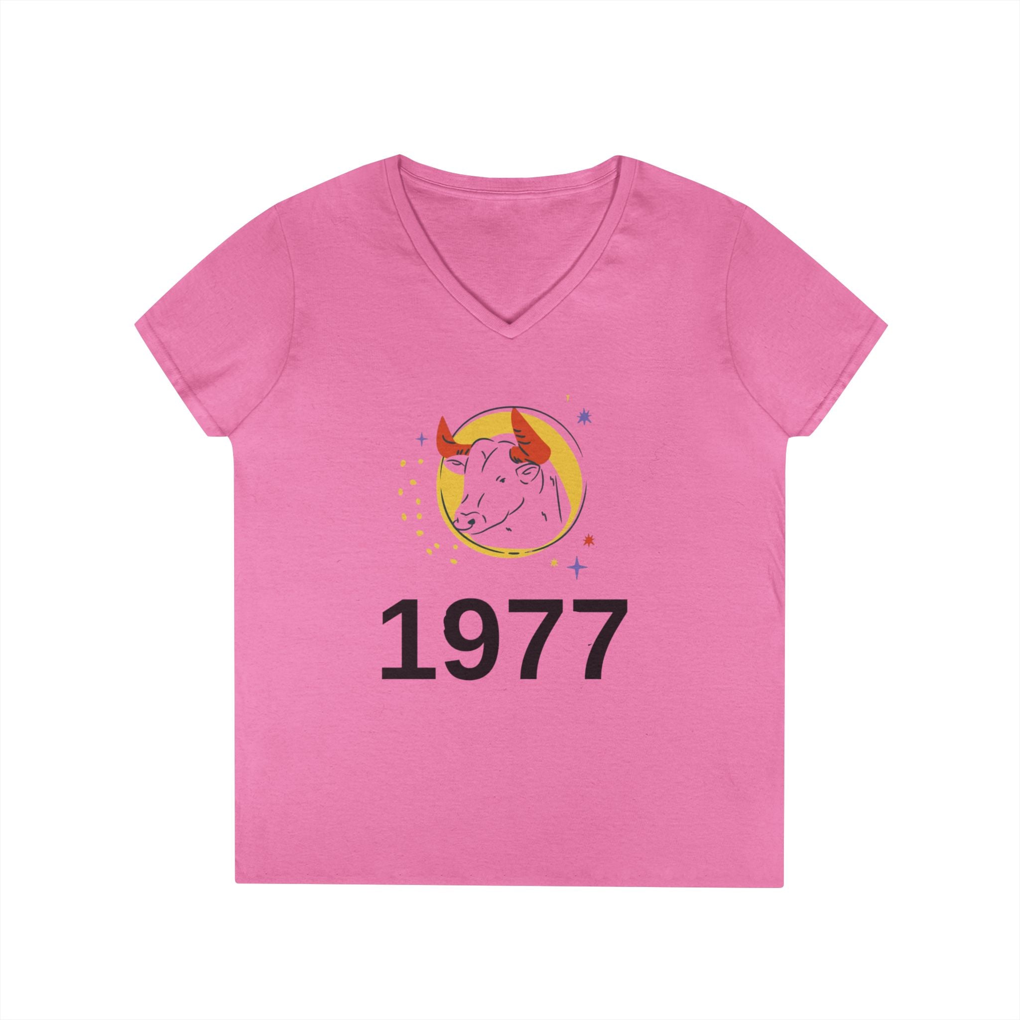1977 Taurus Cotton V-Neck