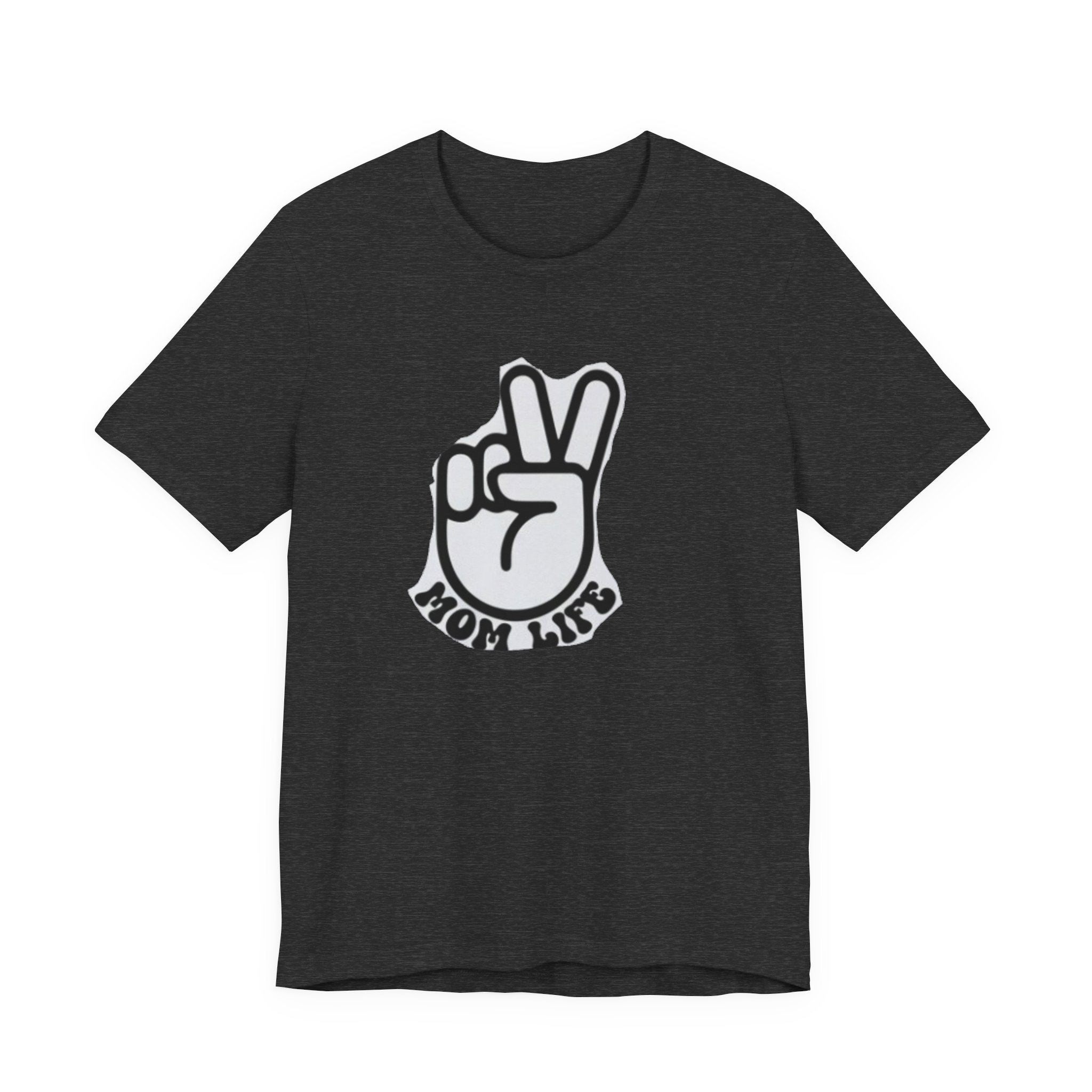 Mom Life Peace Sign T-Shirt