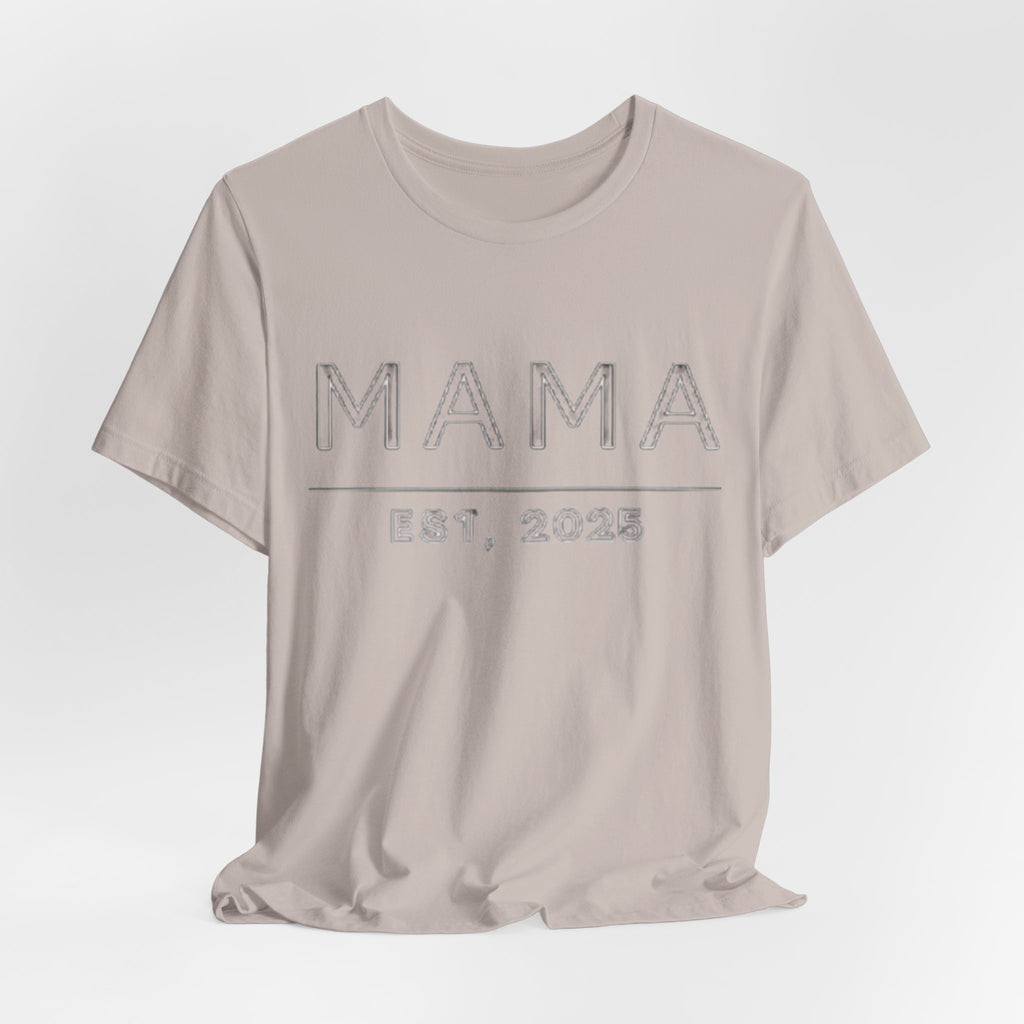 New Mom Cotton Graphic Tee