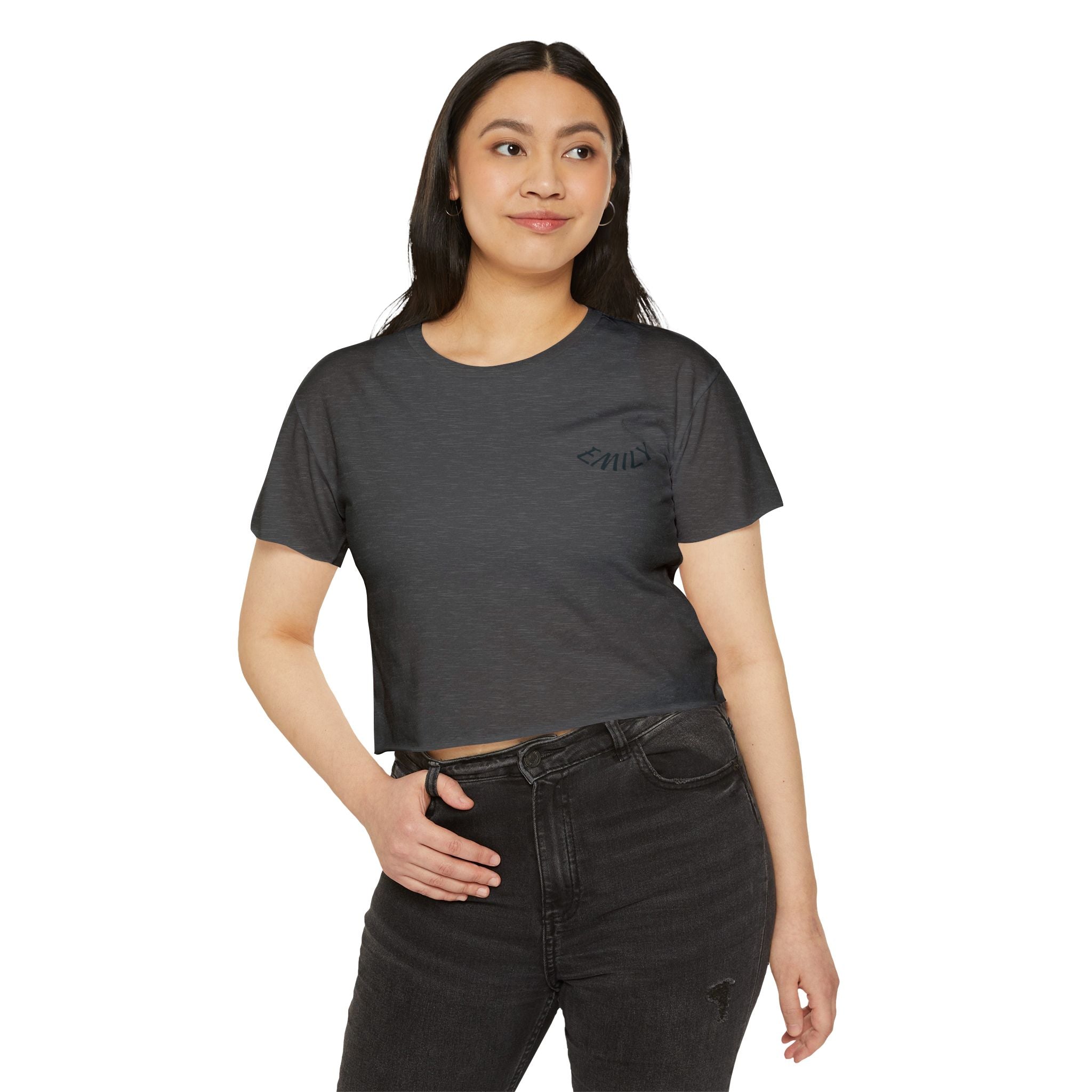 White Festival Crop Top