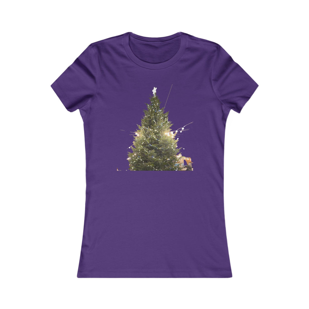 Christmas Tree Lights Women's Tee