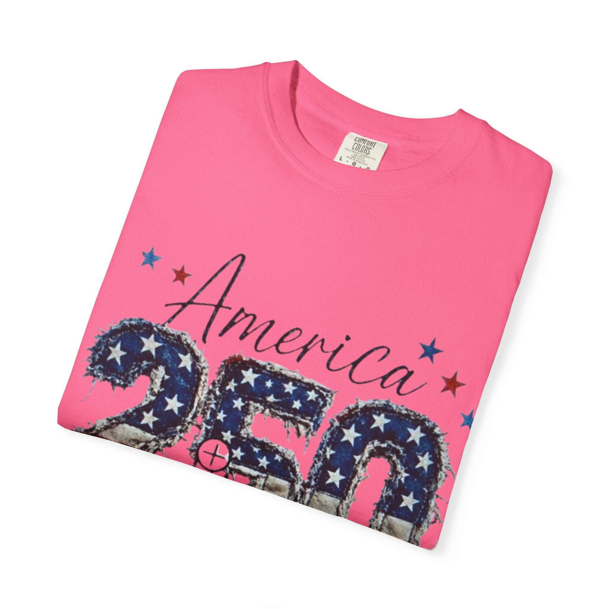 America 250 T-Shirt — 1776–2026 Stars & Stripes Patriotic Tee