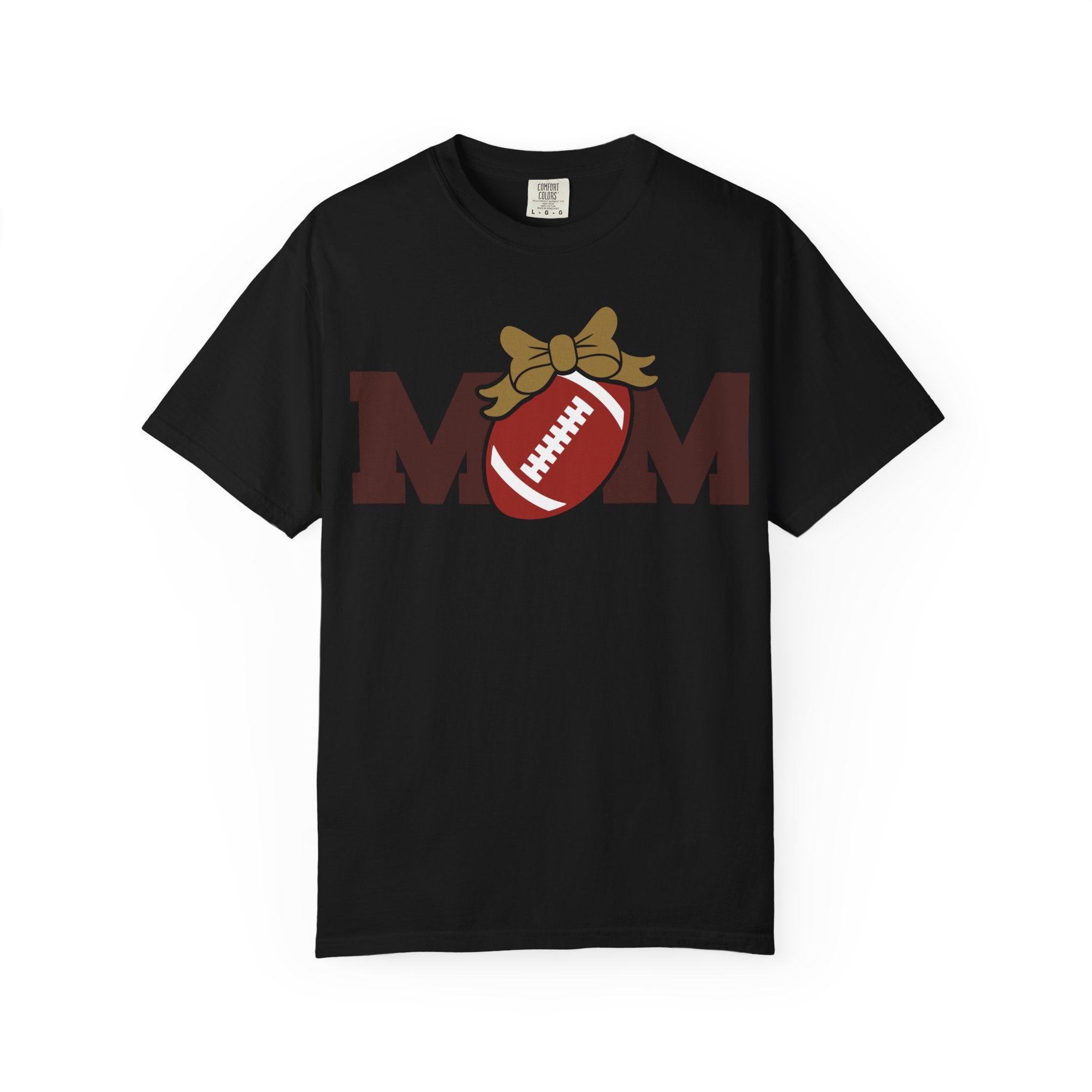Garment-Dyed Football Mom Tee