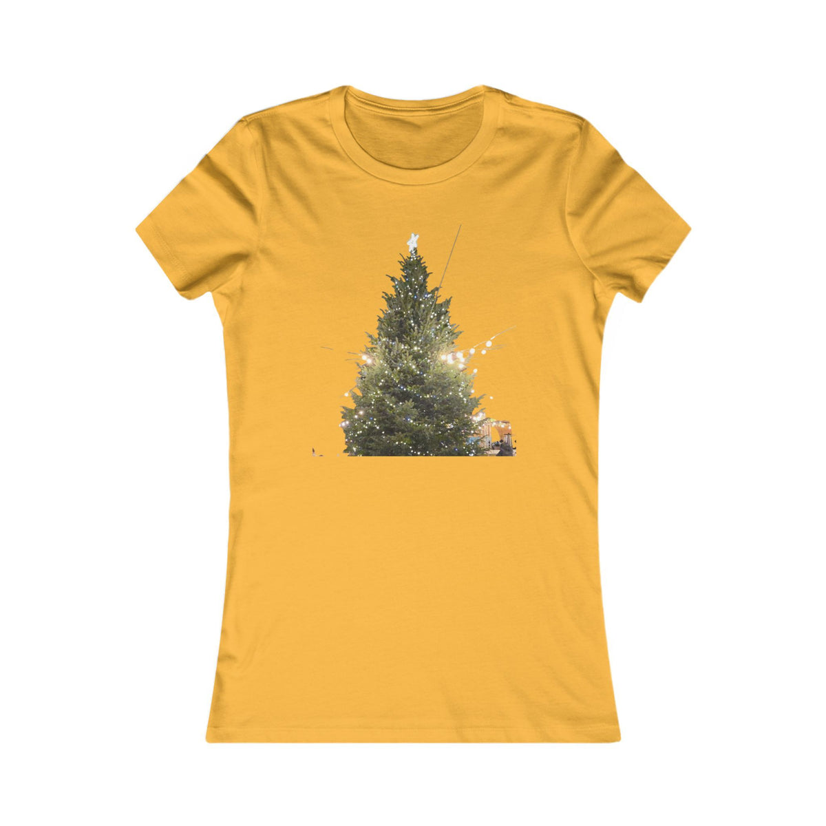 Christmas Tree Lights Women's Tee