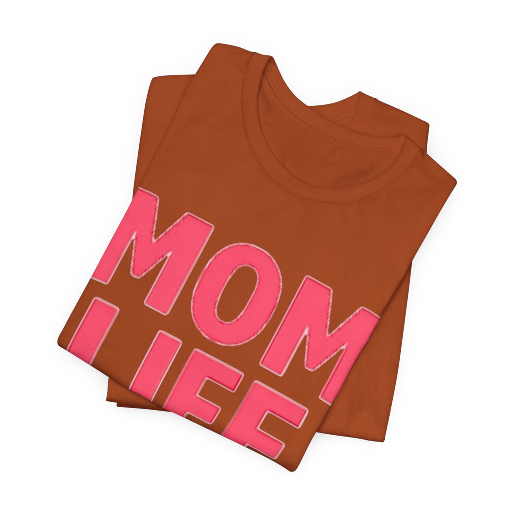 Soft Cotton Mom Life Tee