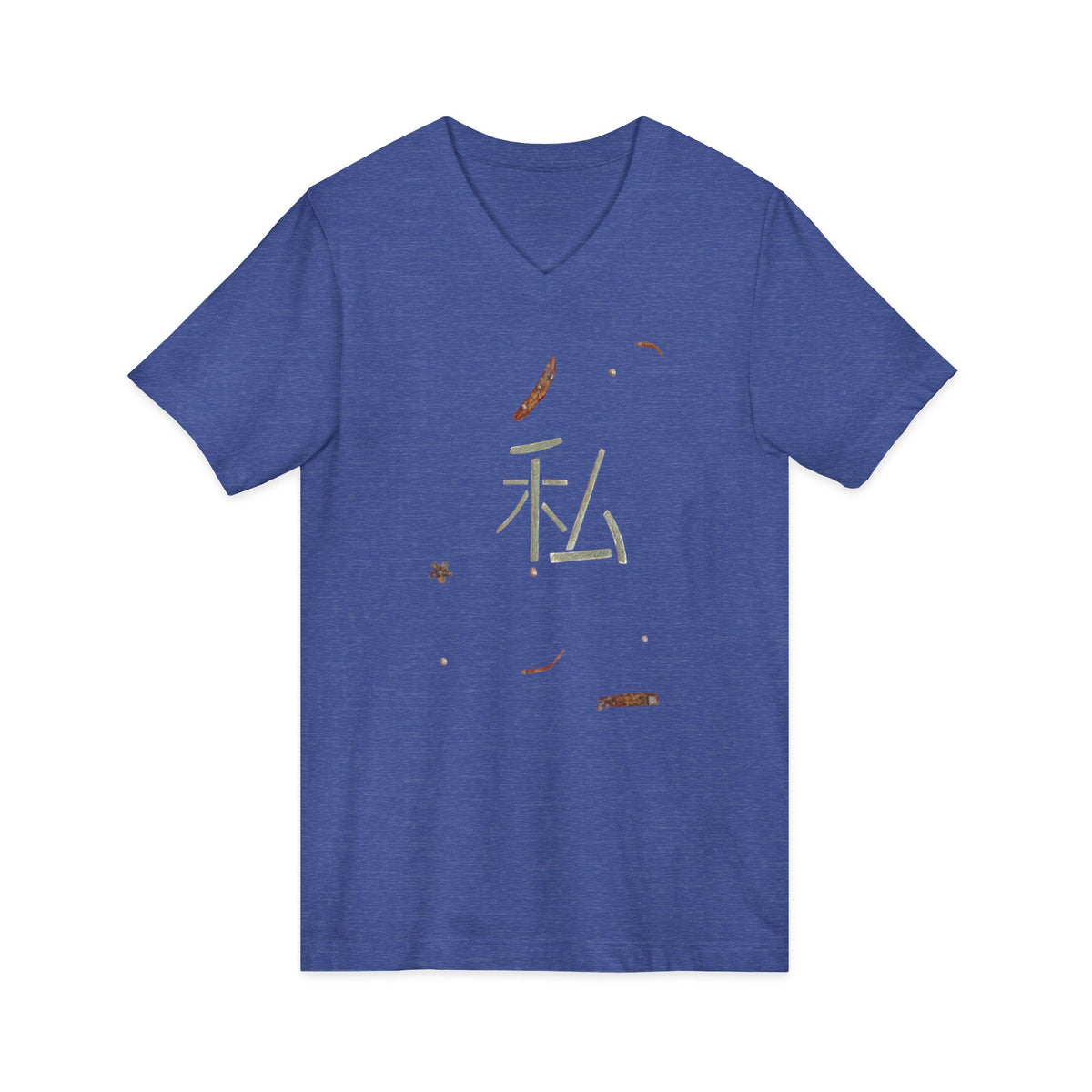 Unisex Jersey Short Sleeve V-Neck Tee
