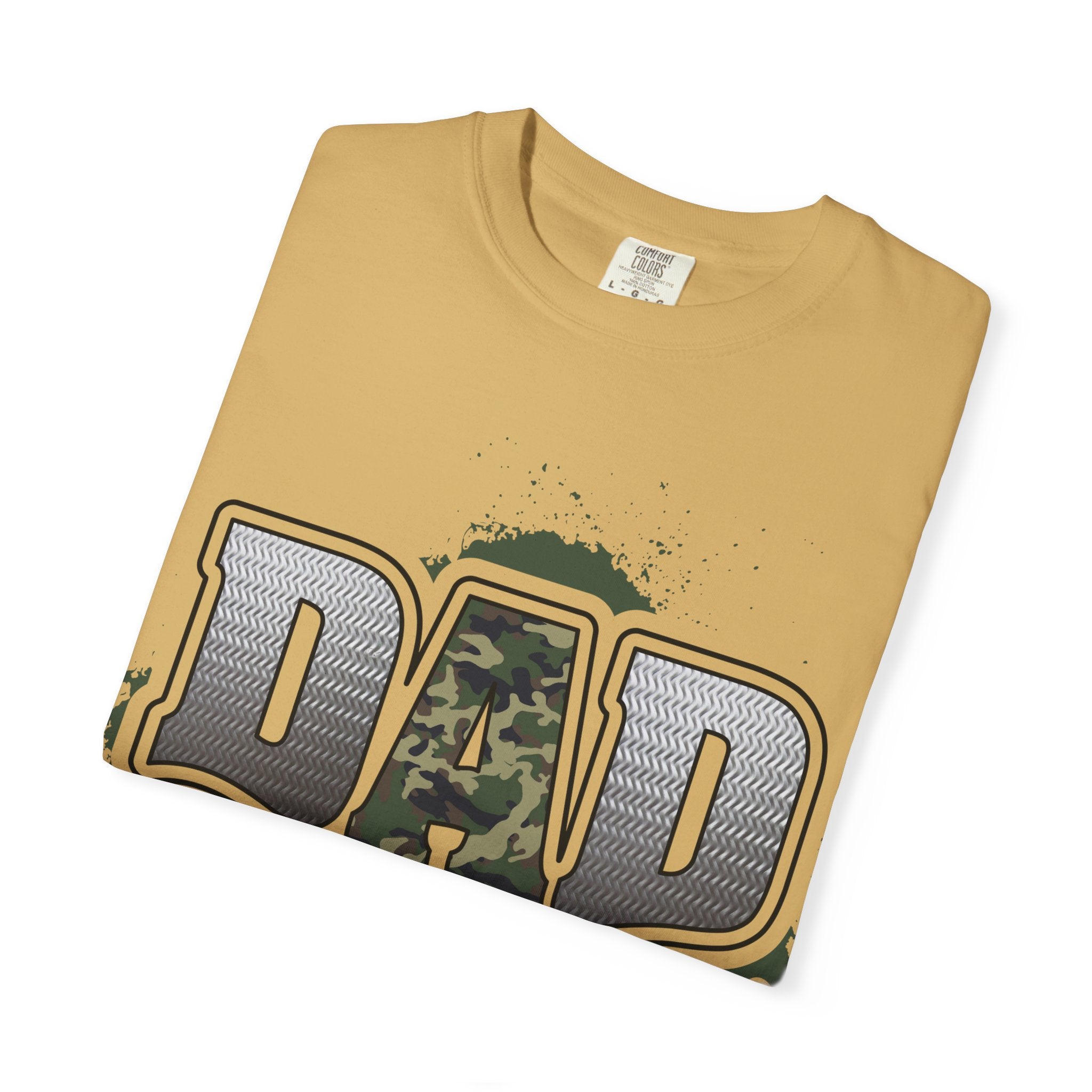 Dad I Love You Camo Graphic T-Shirt