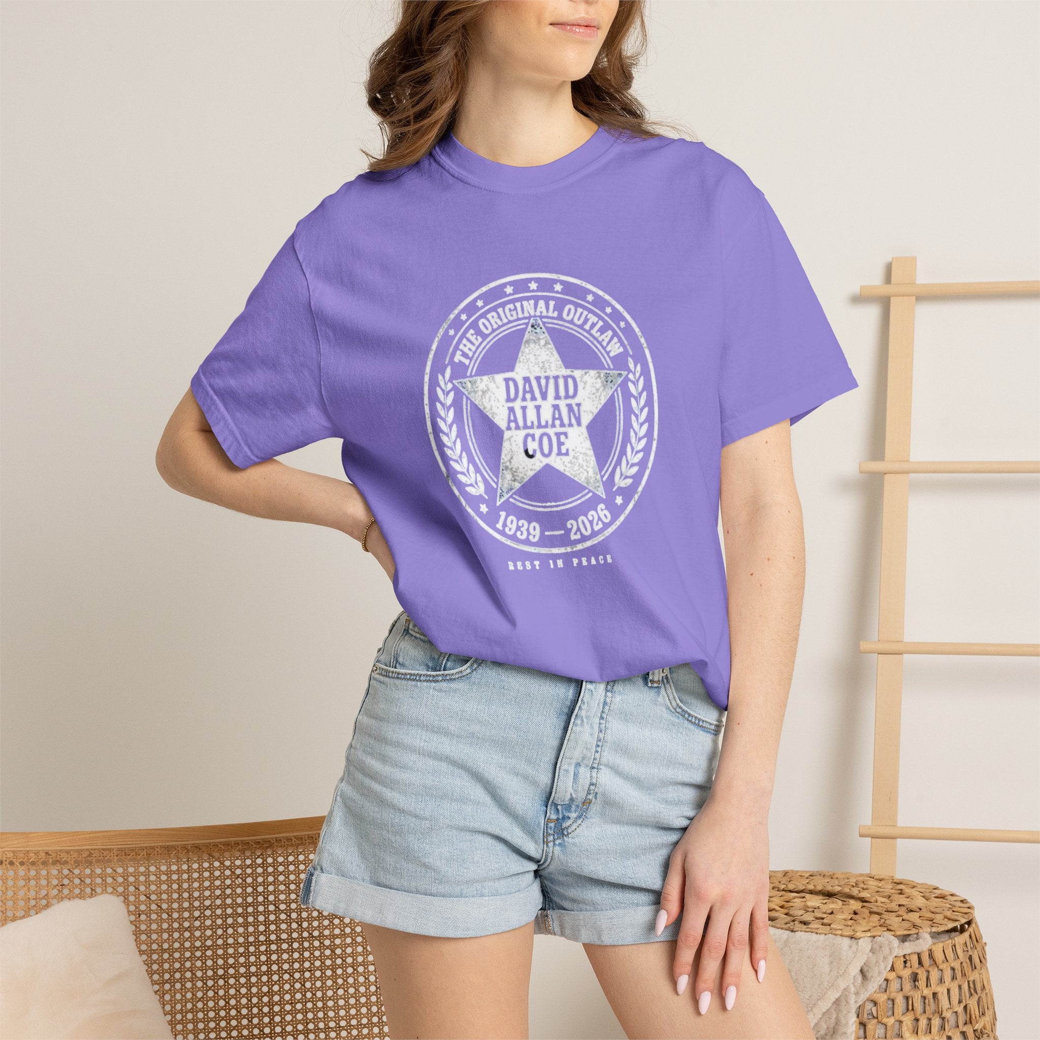 Distressed Star Seal T-Shirt — Vintage Americana Graphic Tee