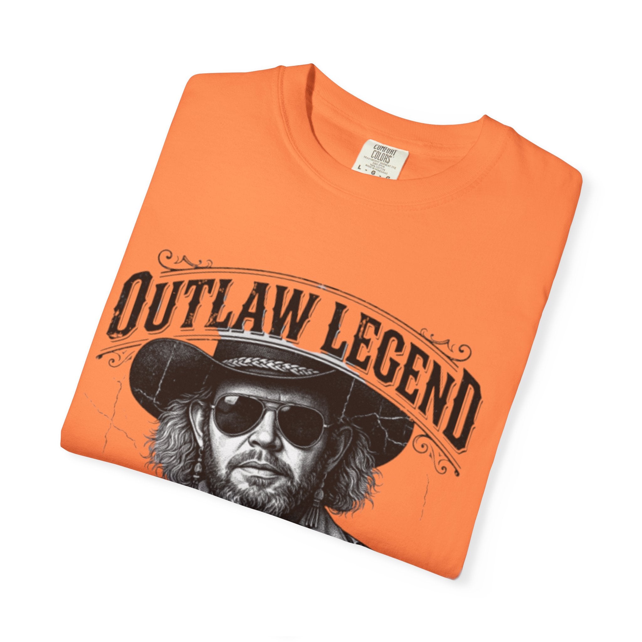Outlaw Legend Tribute T-Shirt — David Allan Coe Memorial Graphic Tee