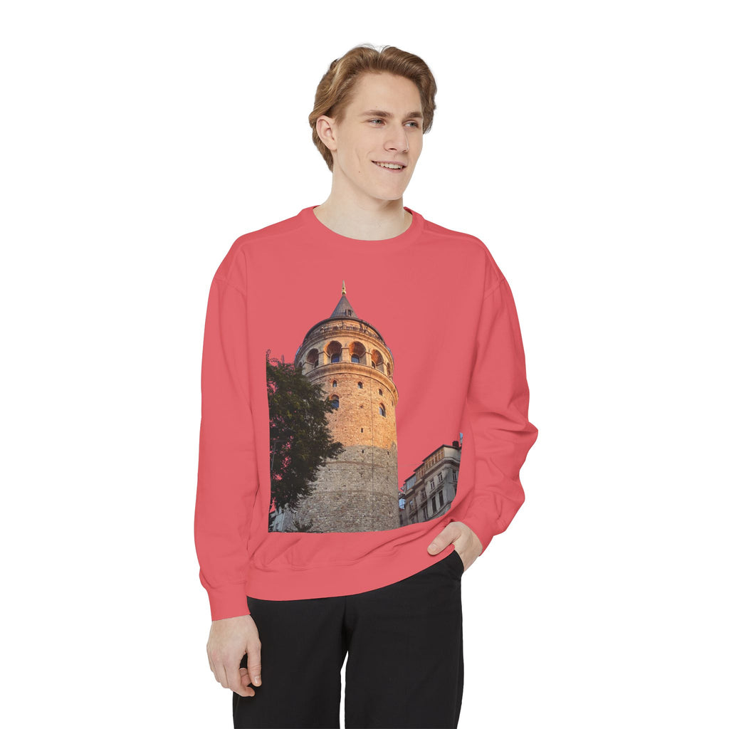 Garment-Dyed Cotton Sweatshirt