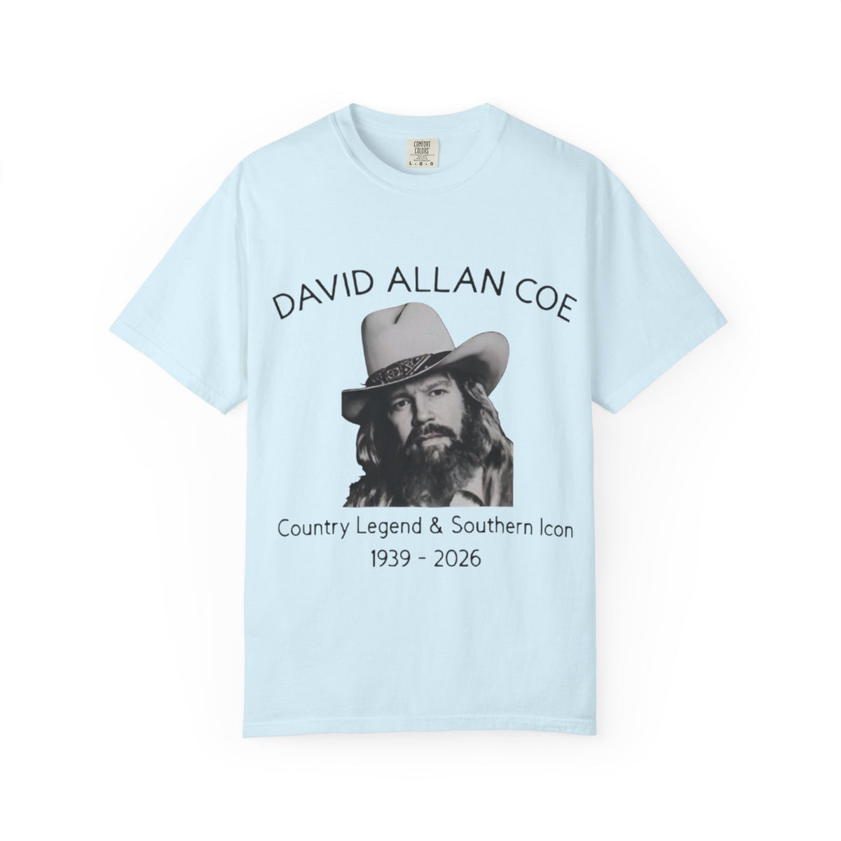 David Allan Coe Tribute T-Shirt — Country Legend Memorial Tee (1939–2026)