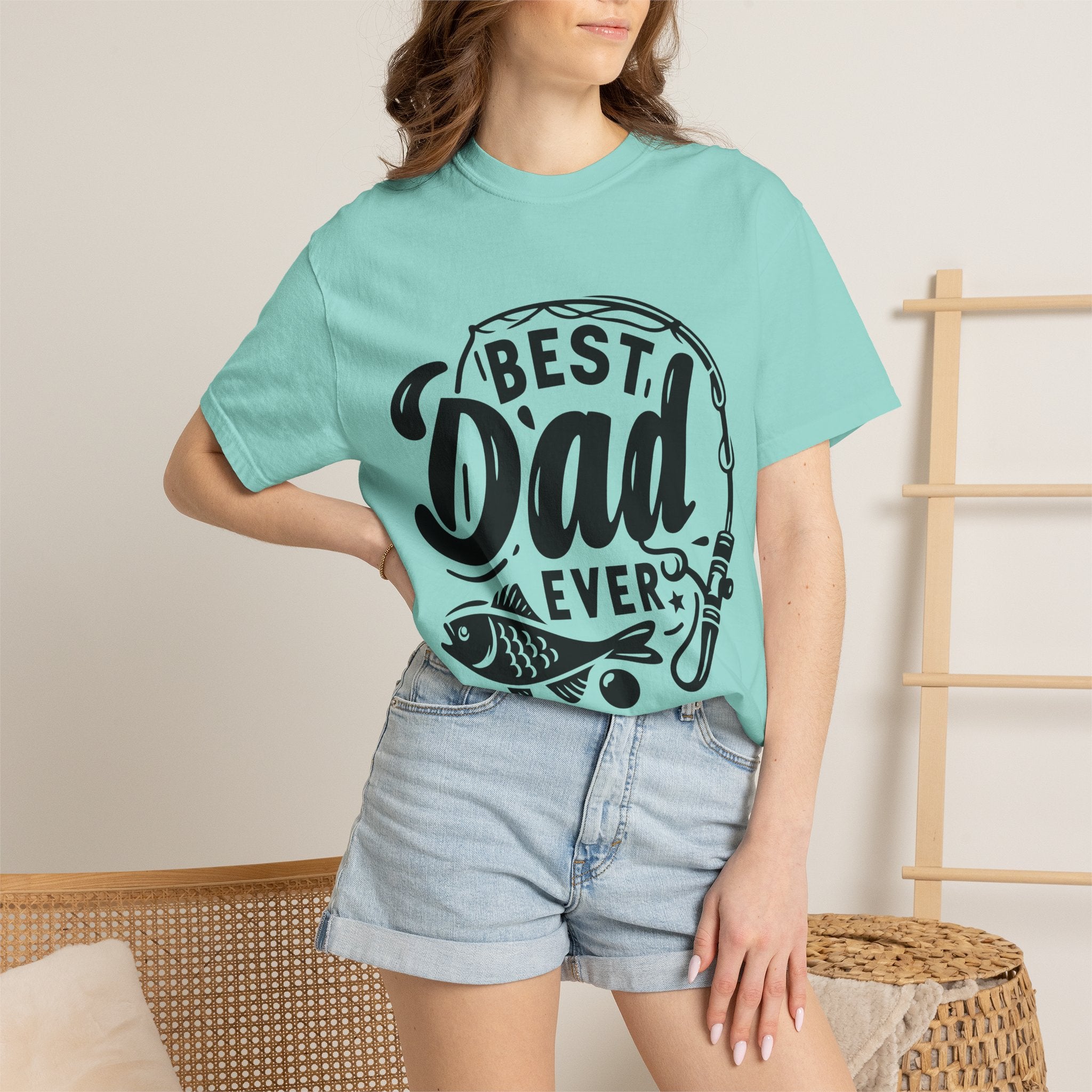 Best Dad Ever Fishing T-Shirt — Father’s Day Gift Tee