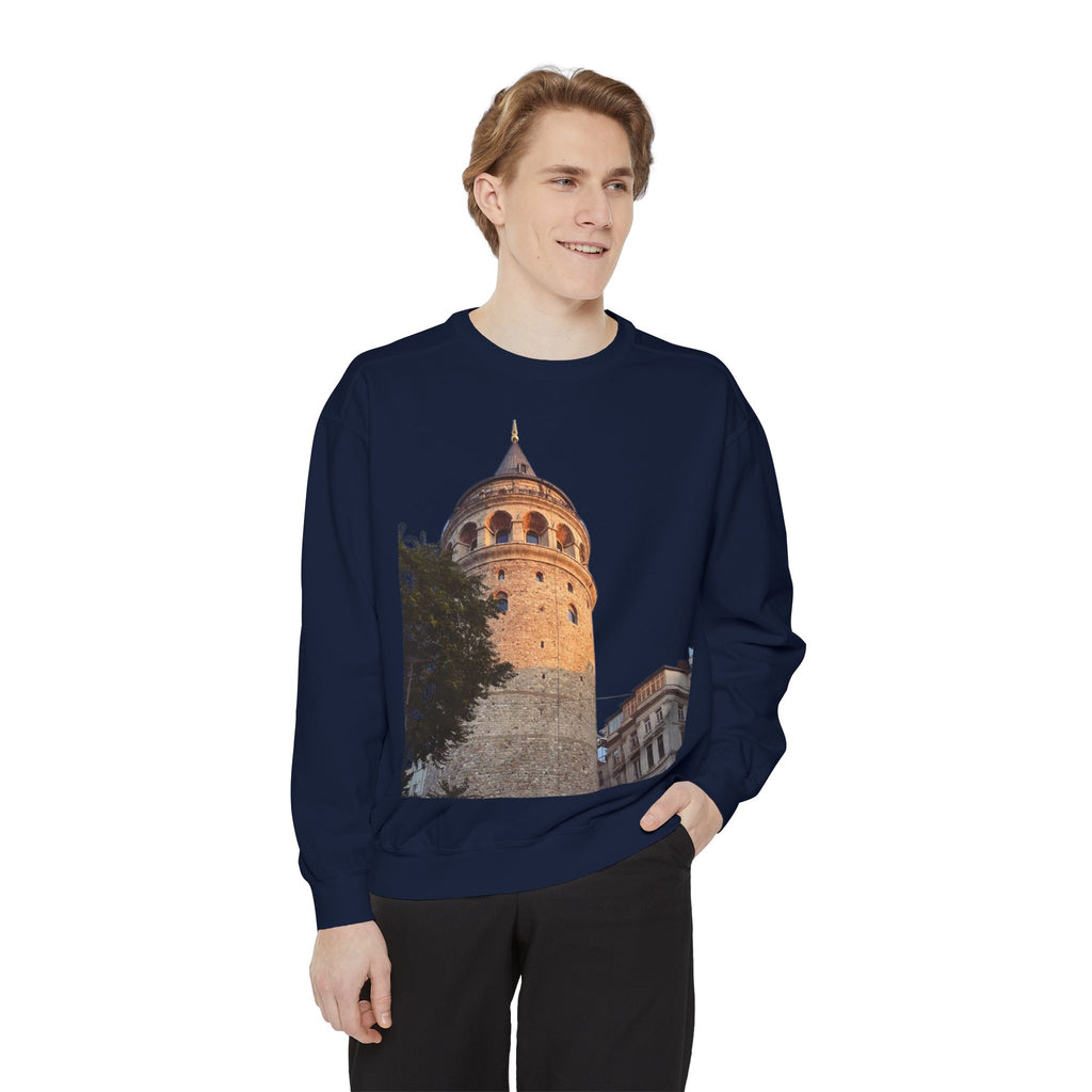 Garment-Dyed Cotton Sweatshirt