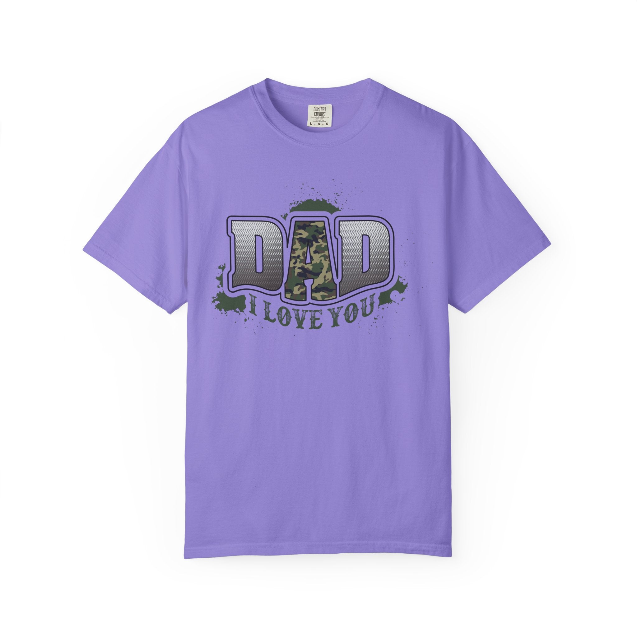Dad I Love You Camo T-Shirt