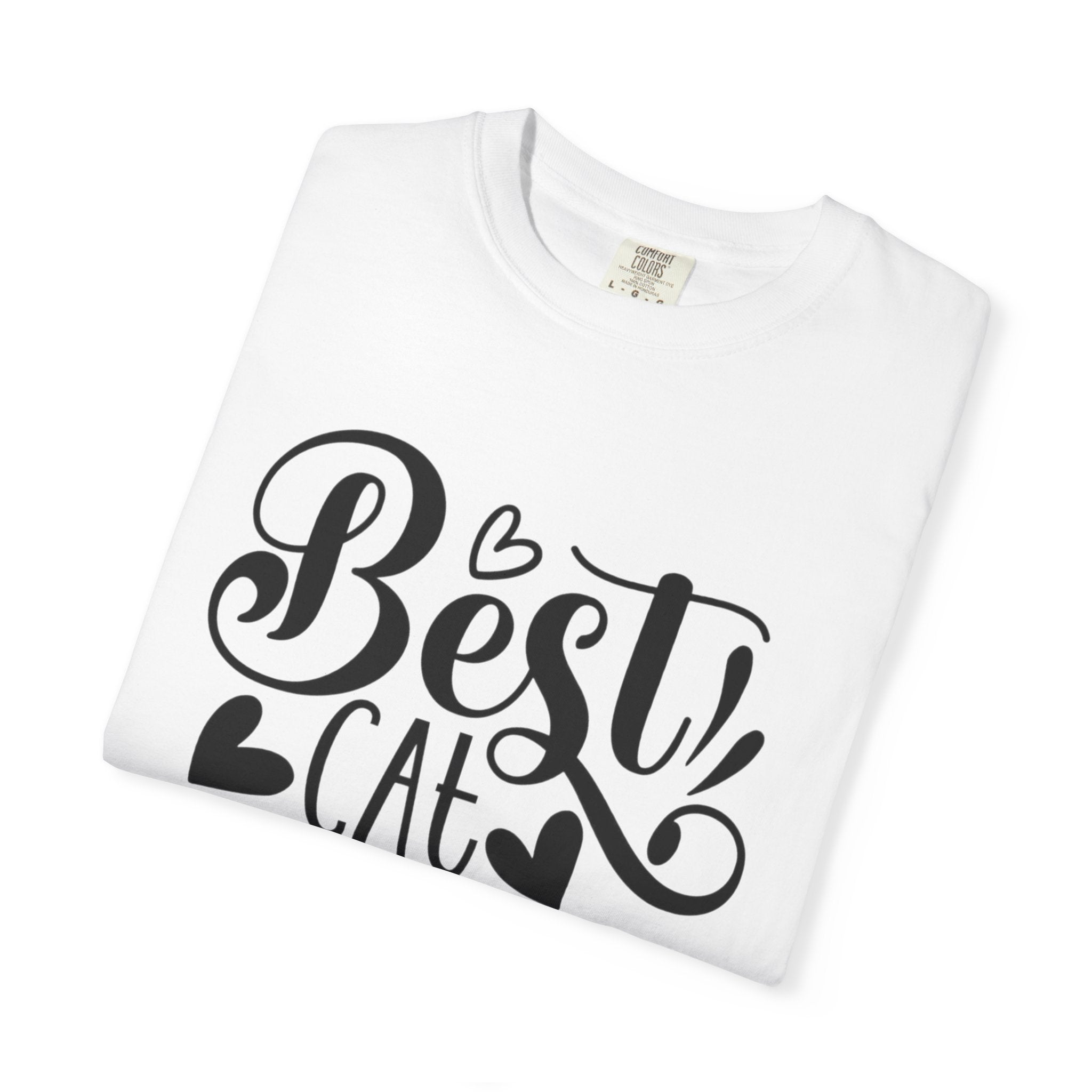 Garment-Dyed Cat Mom Tee