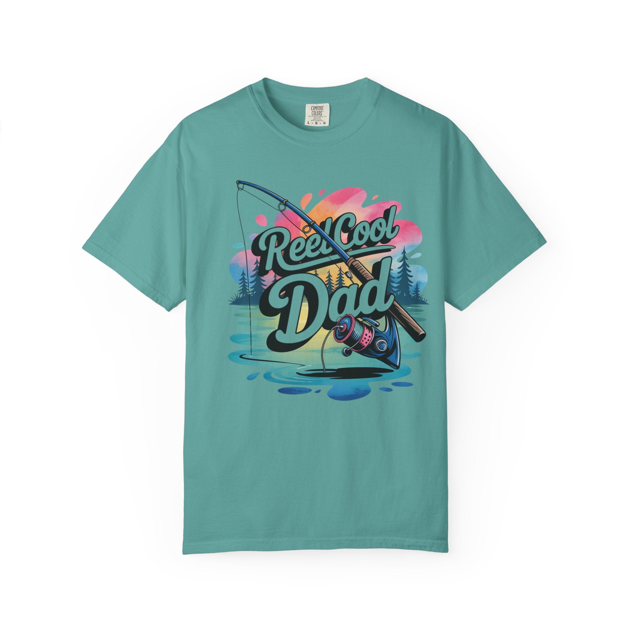 Reel Cool Dad Fishing T-Shirt — Dad Gift for Fishermen, Father’s Day Tee