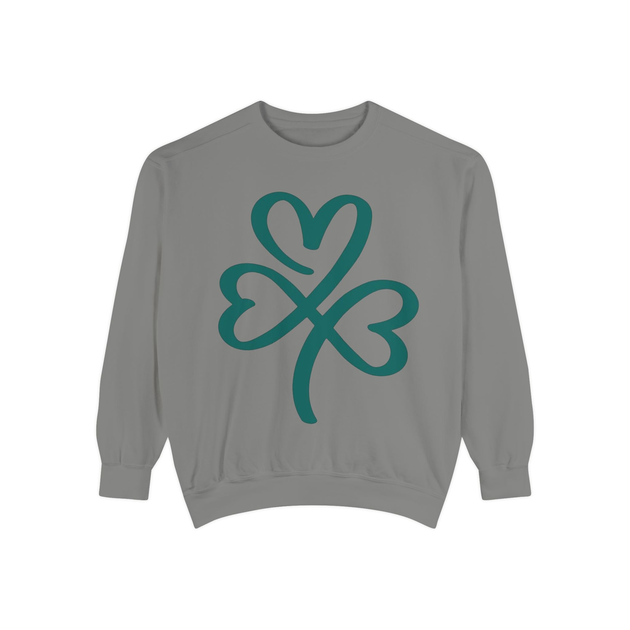 Heart Clover Cotton Sweatshirt