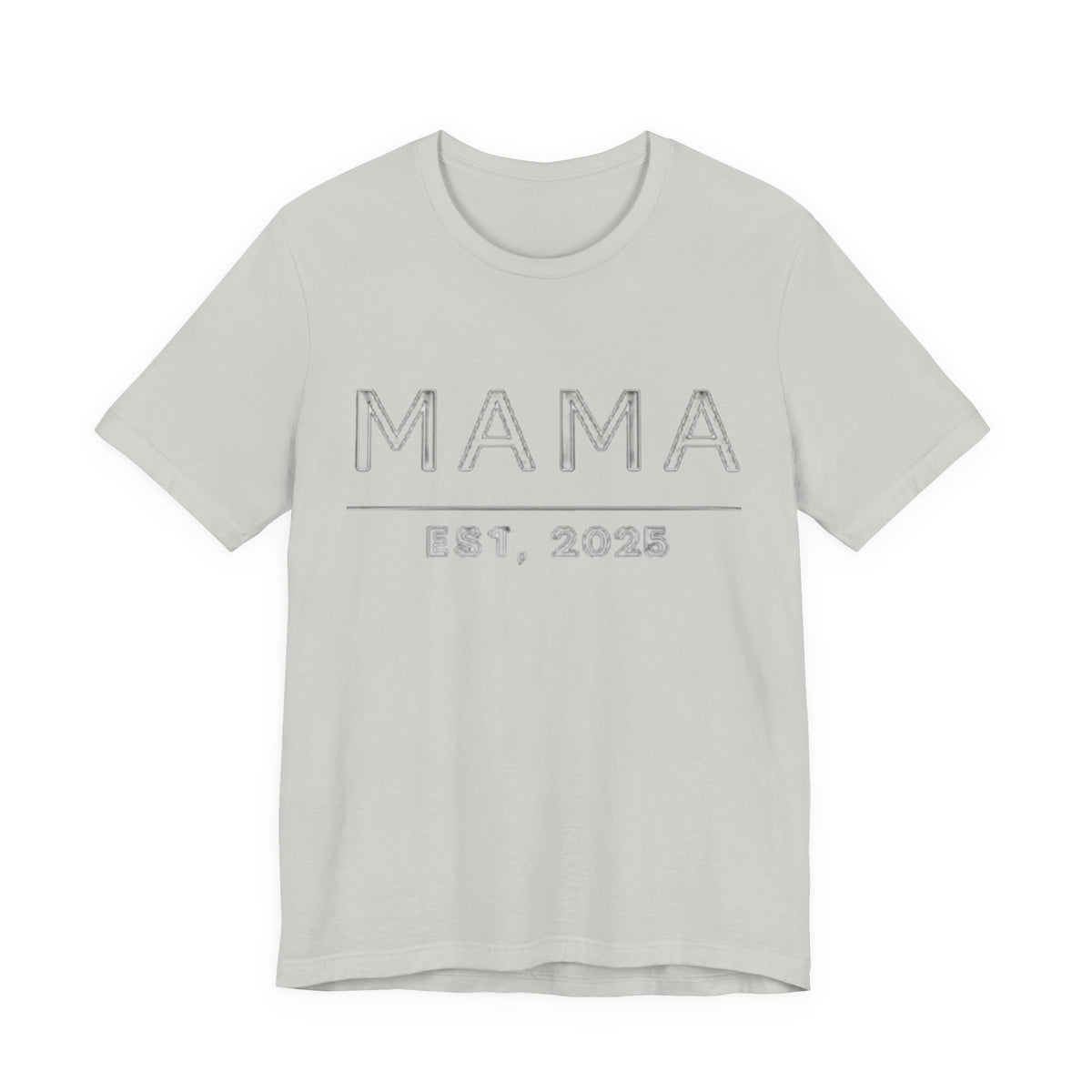 Mama Est. 2025 T‑Shirt — New Mom Graphic Tee