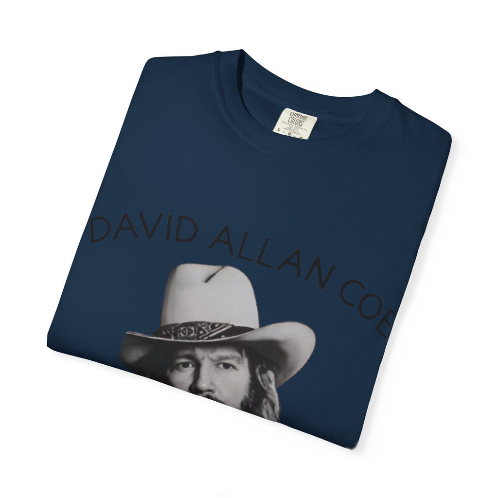 David Allan Coe Tribute T-Shirt – Vintage Cotton Memorial Tee