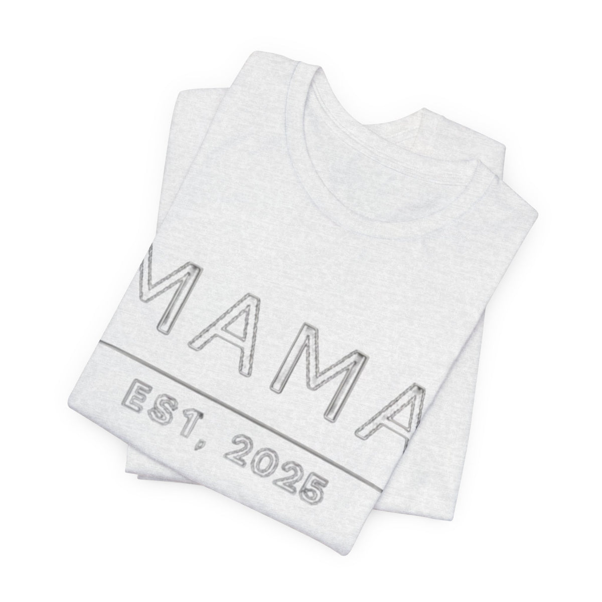 Mama Est. 2025 T‑Shirt — New Mom Graphic Tee
