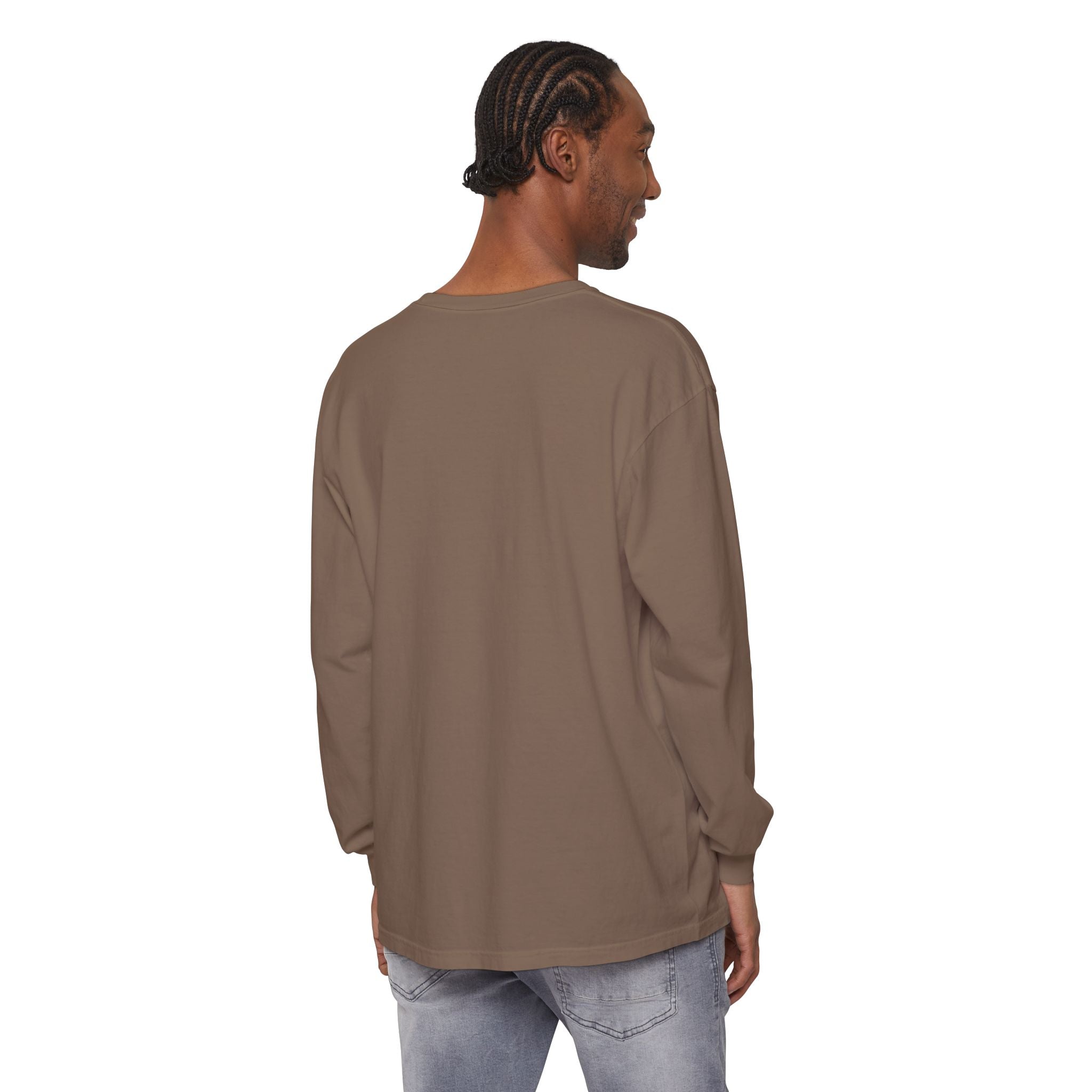 Garment-Dyed Cotton Long Sleeve