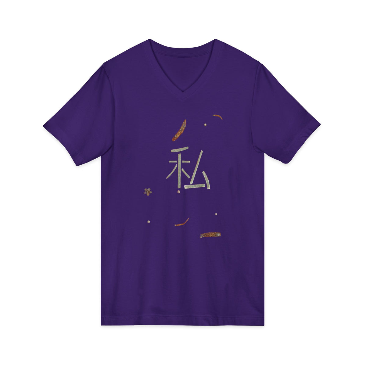 Unisex Jersey Short Sleeve V-Neck Tee
