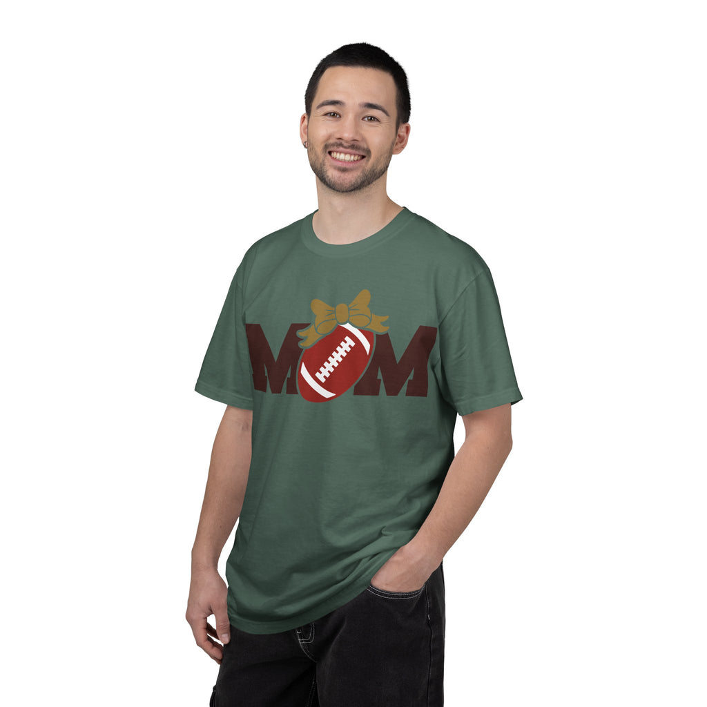 Garment-Dyed Football Mom Tee